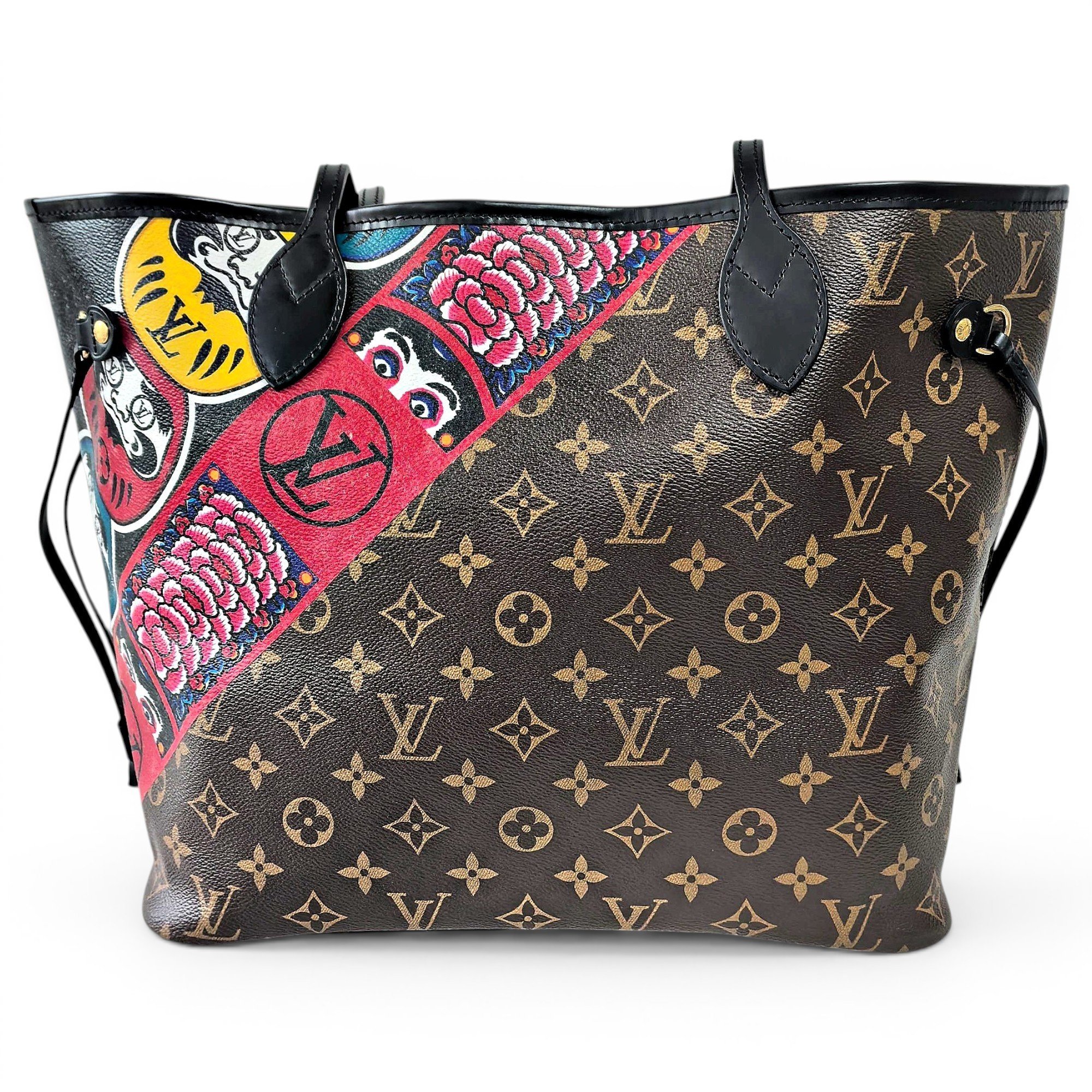 Neverfull leather handbag