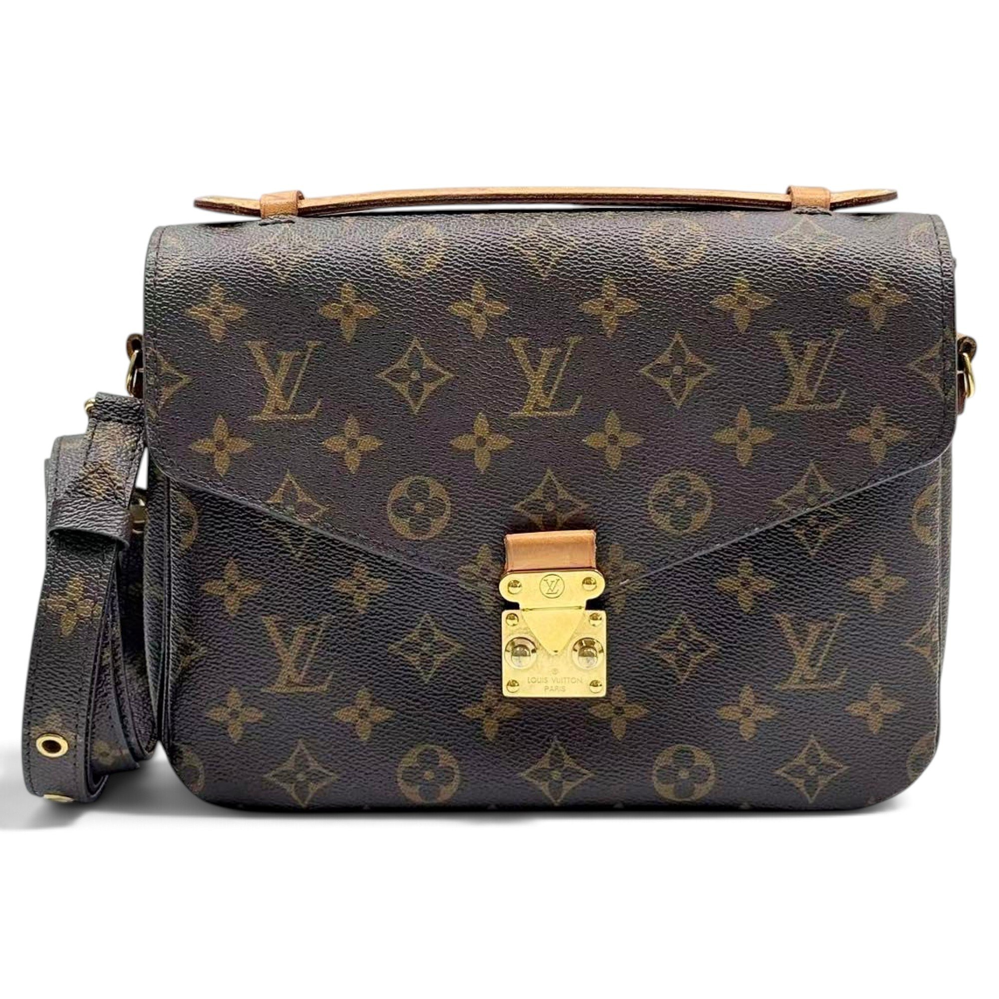 Metis leather handbag