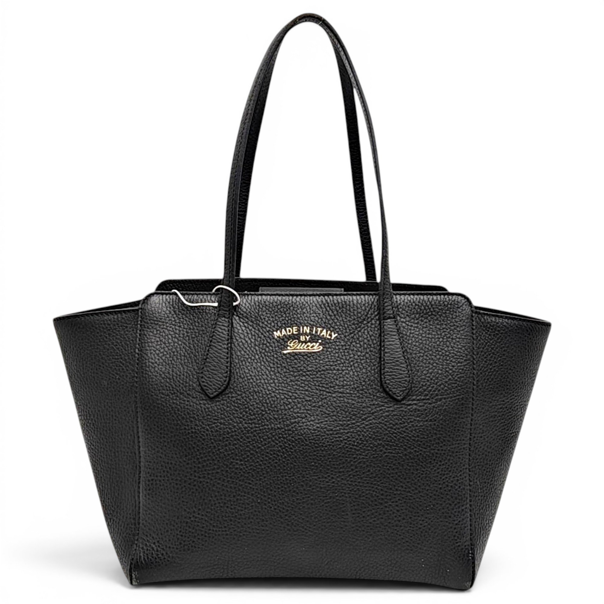 Swing leather tote