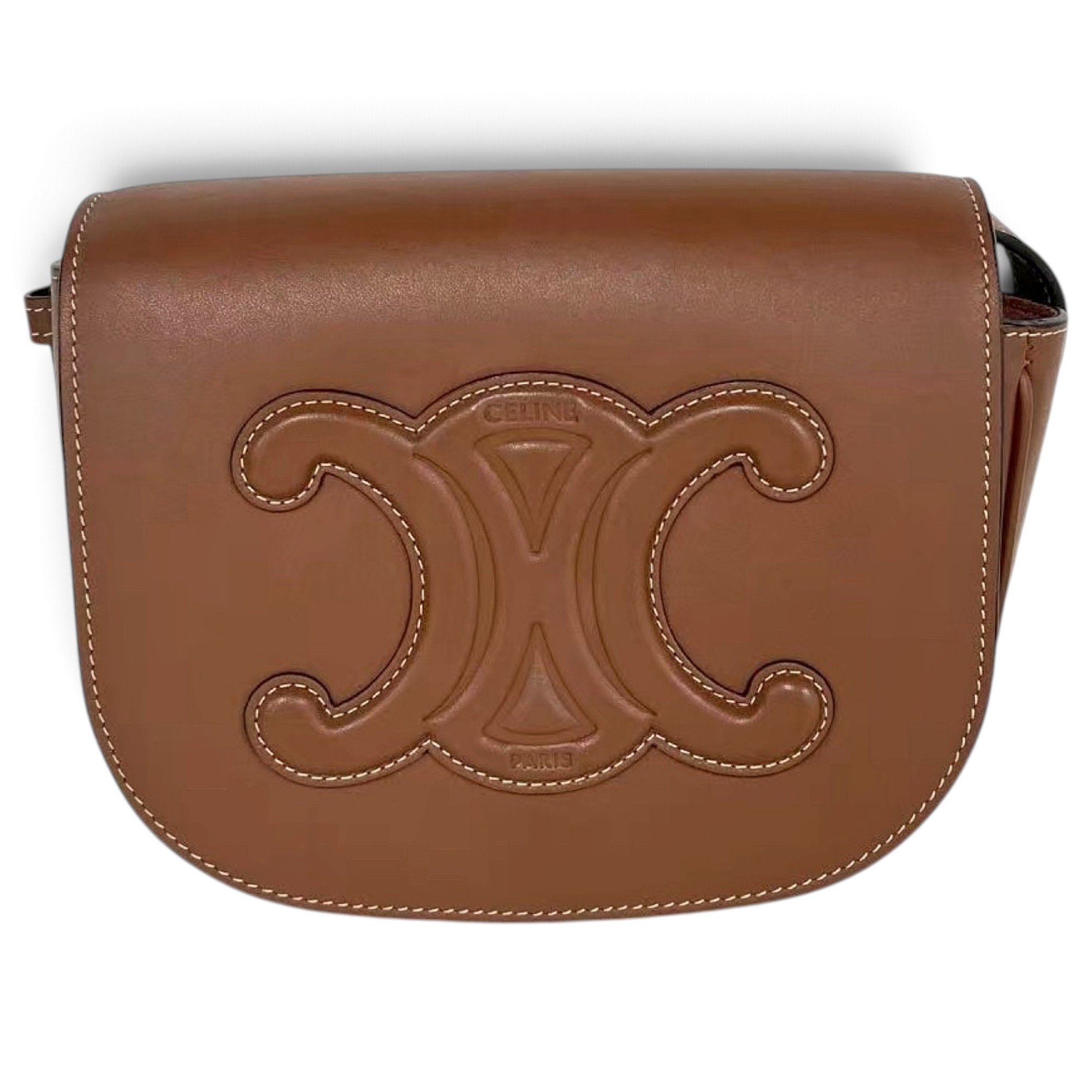 Folco leather crossbody bag