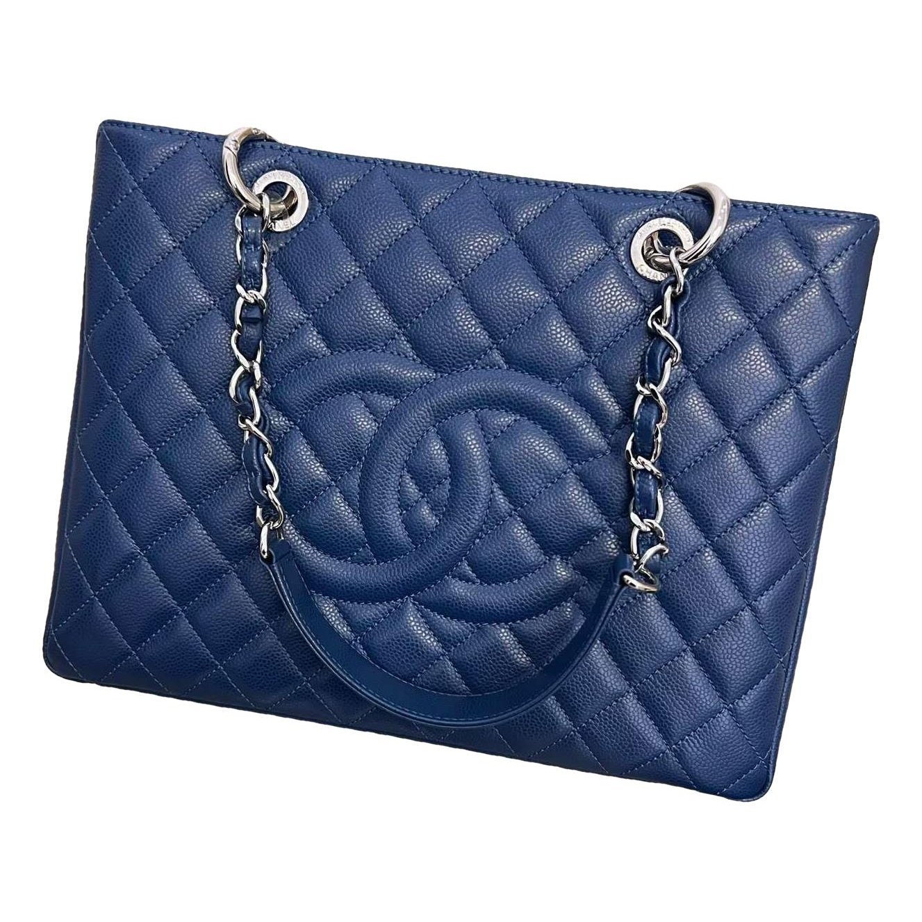 Grand shopping leather tote