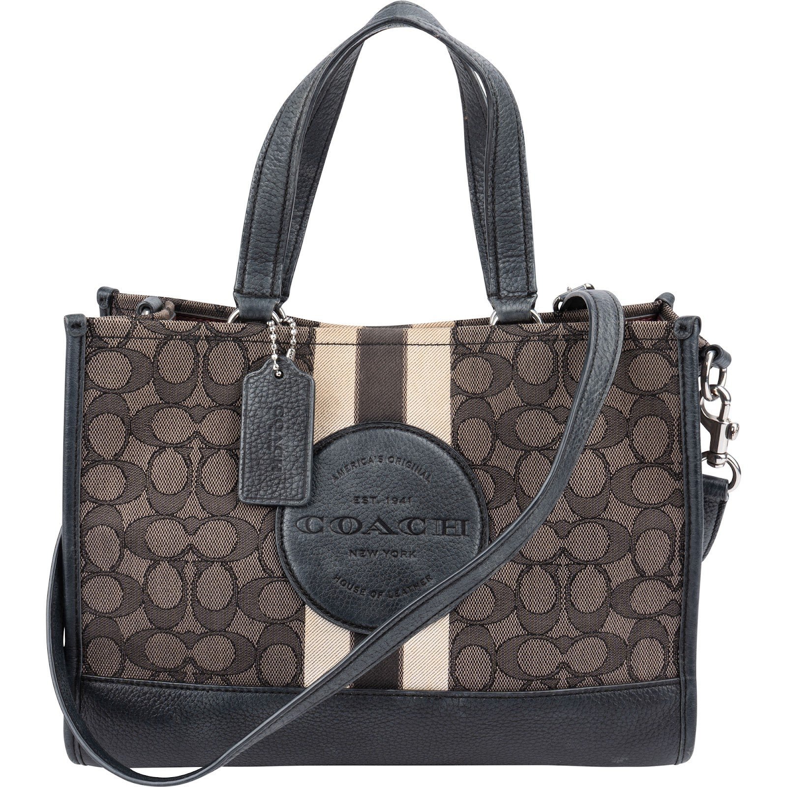 Signature Sufflette leather handbag