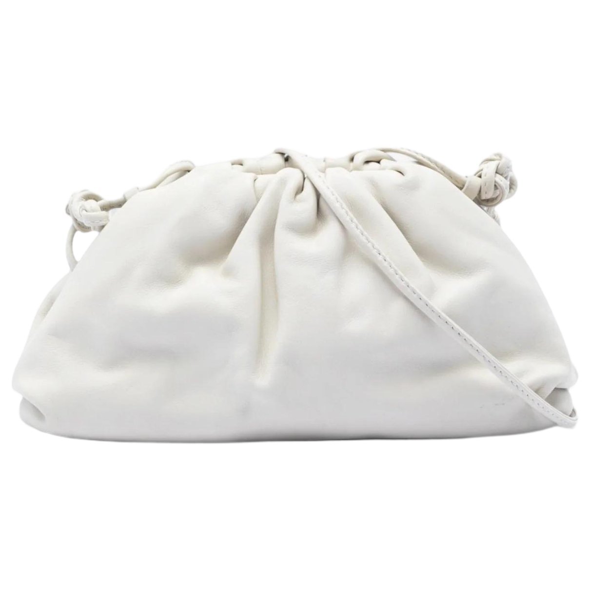 Pouch leather crossbody bag