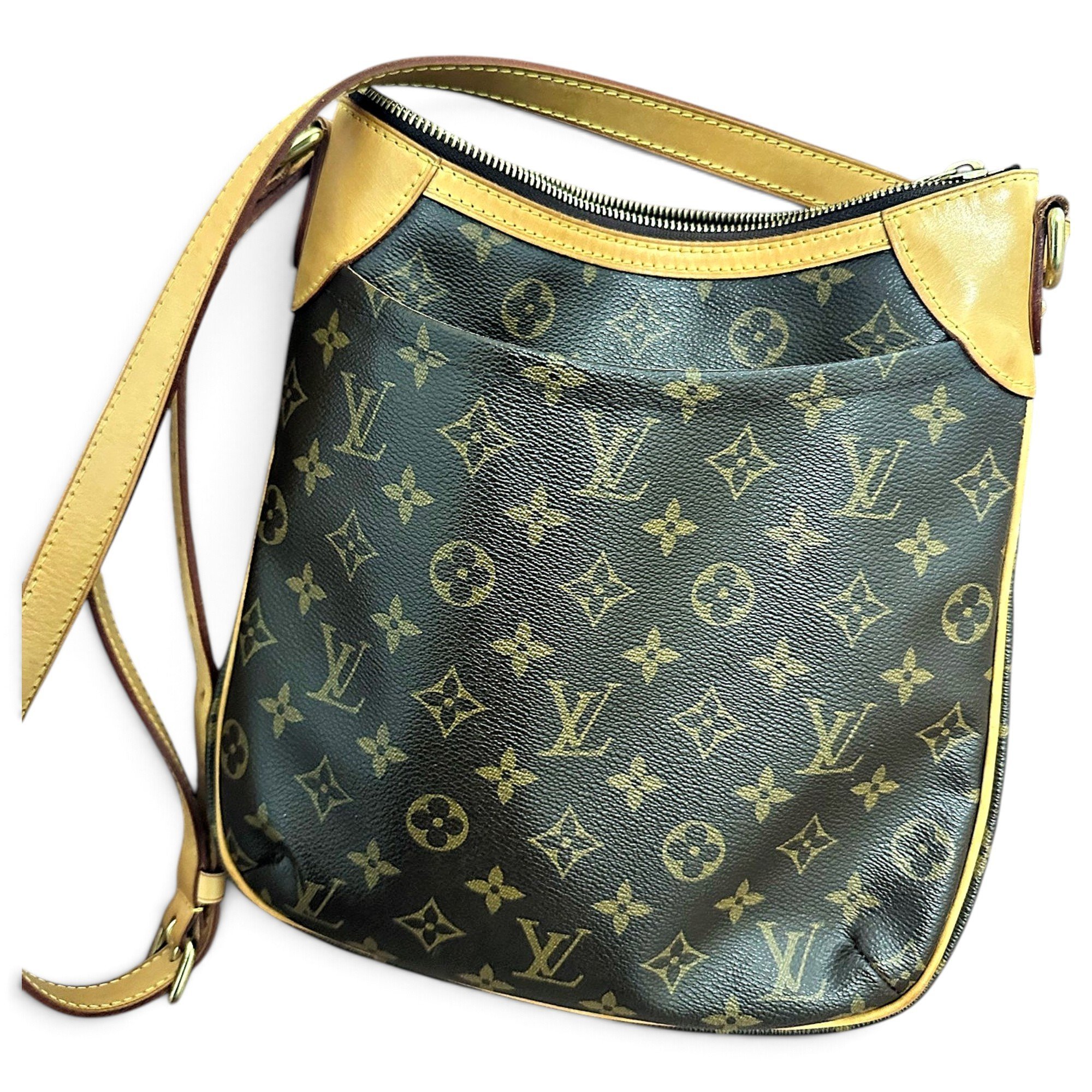 Odéon leather crossbody bag