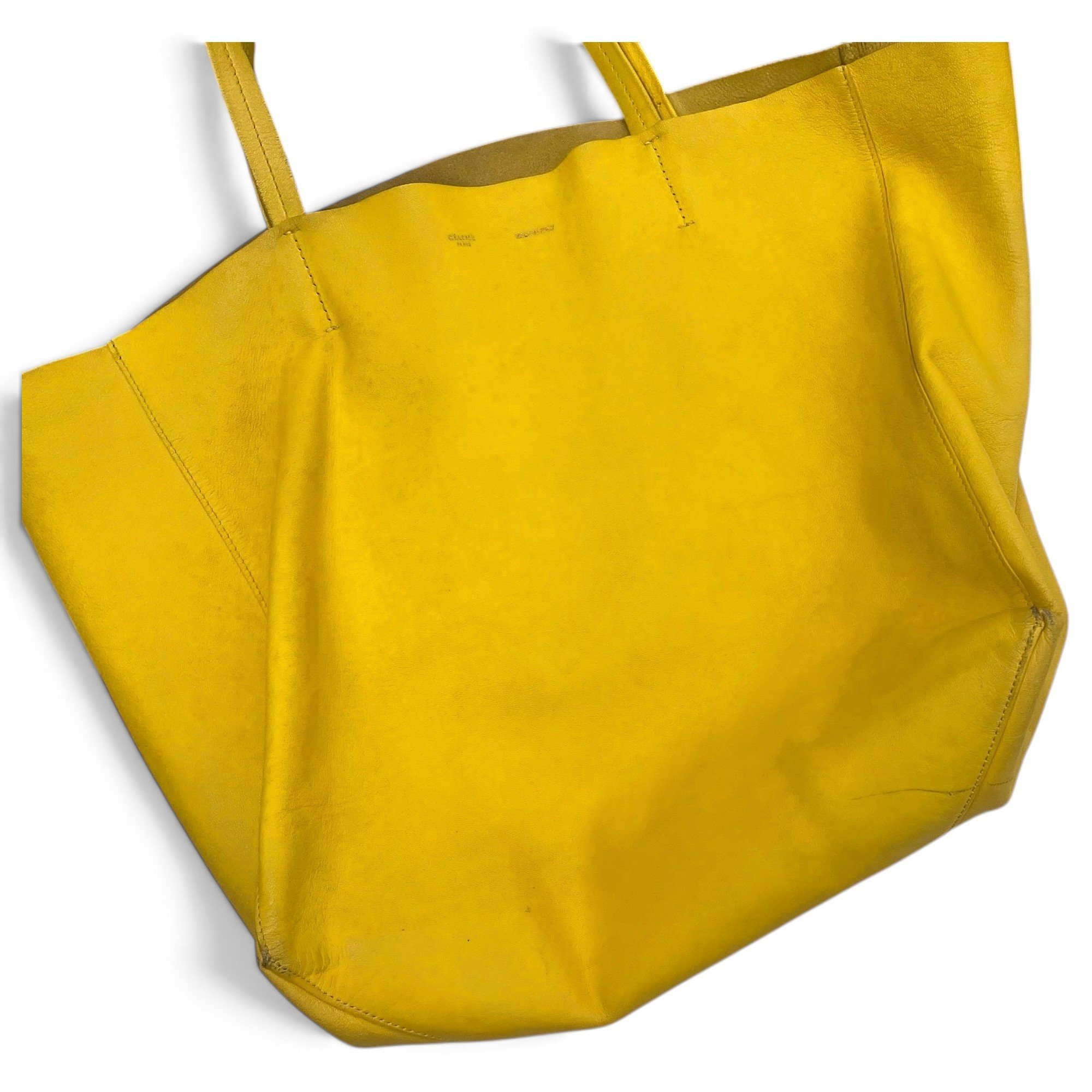 Leather tote