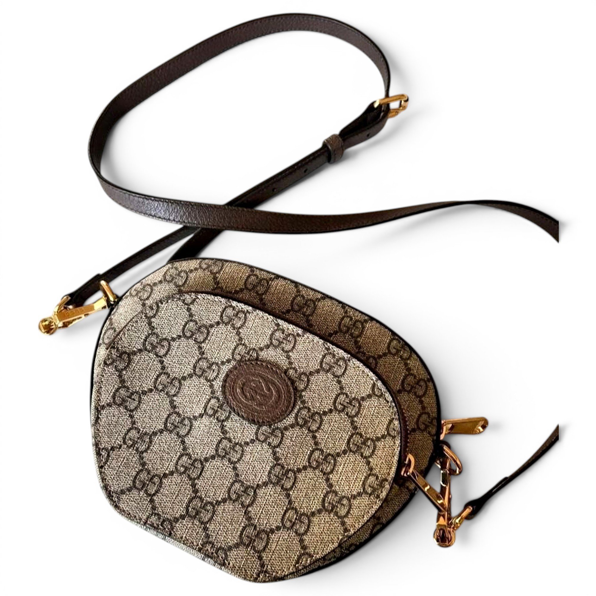 Leather crossbody bag