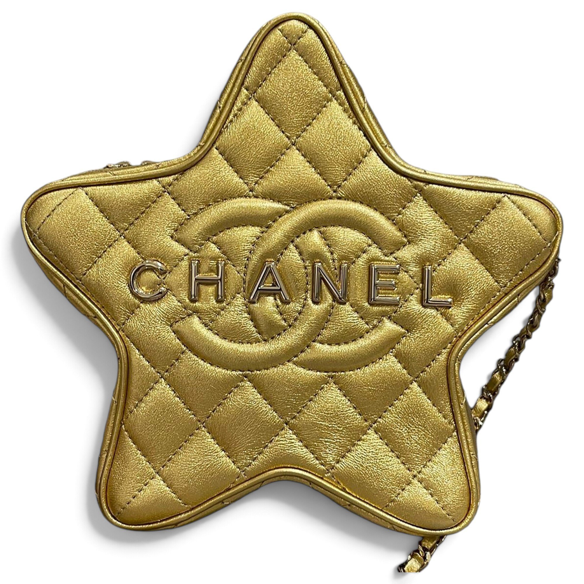 Vanity leather crossbody bag