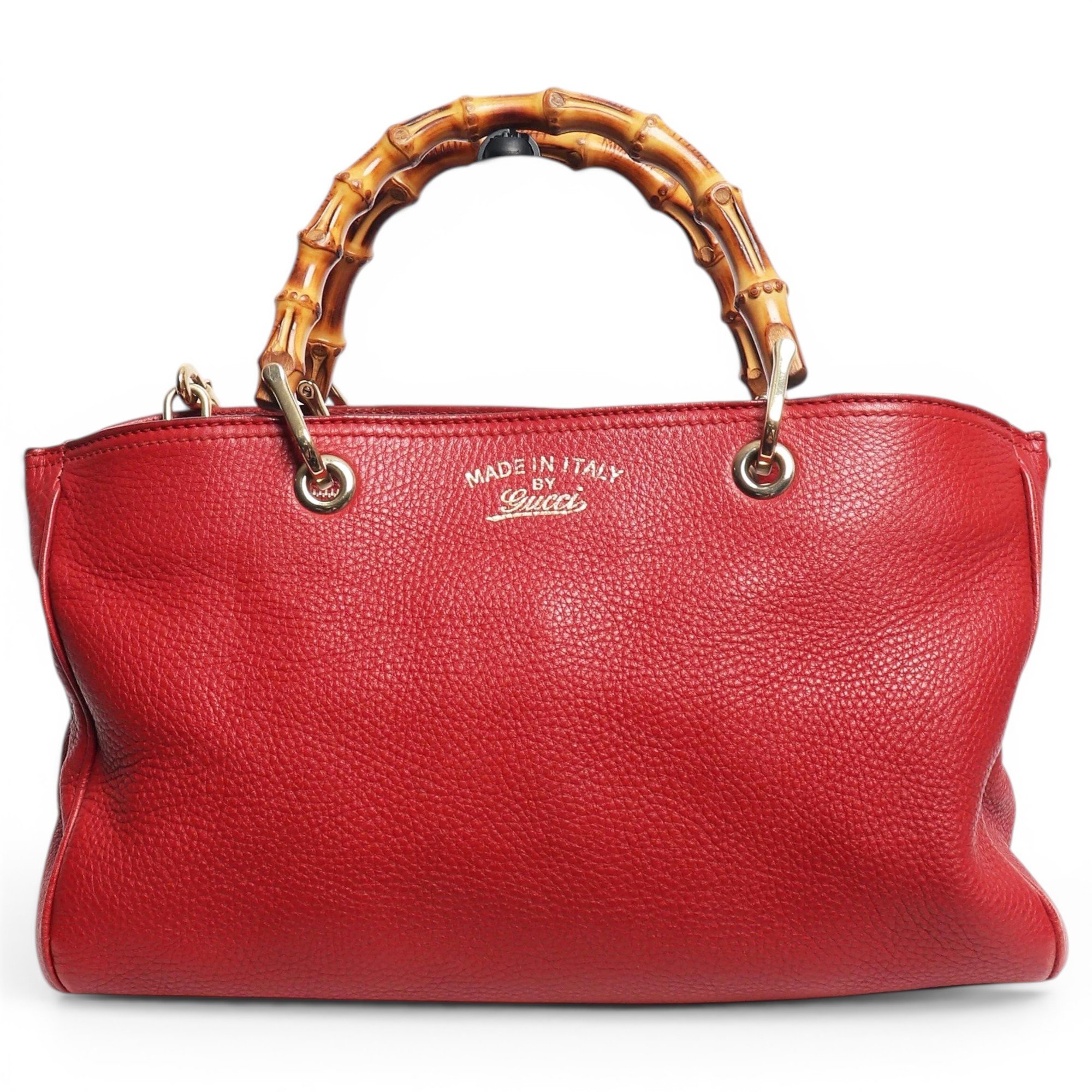 Bamboo leather tote