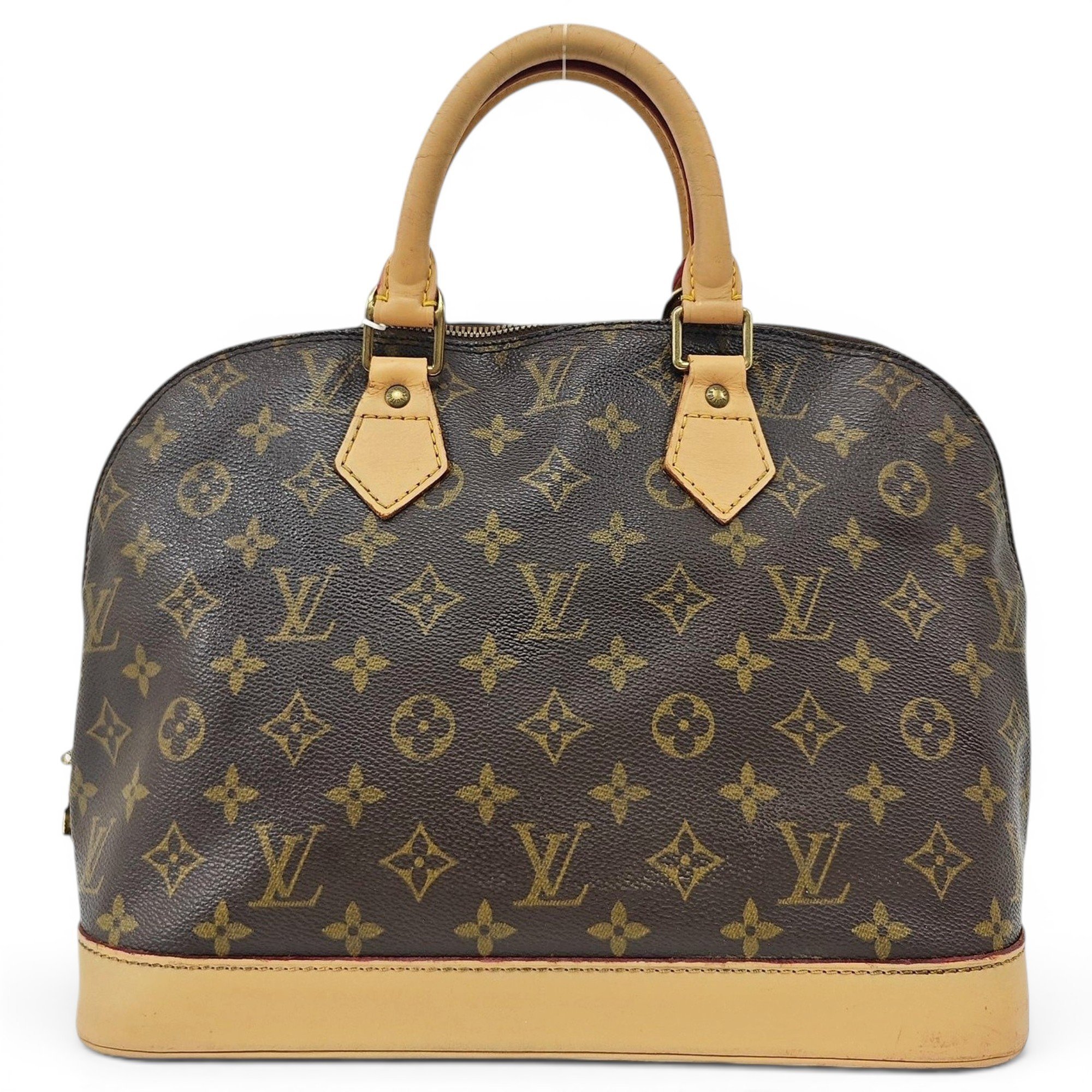 Alma leather handbag