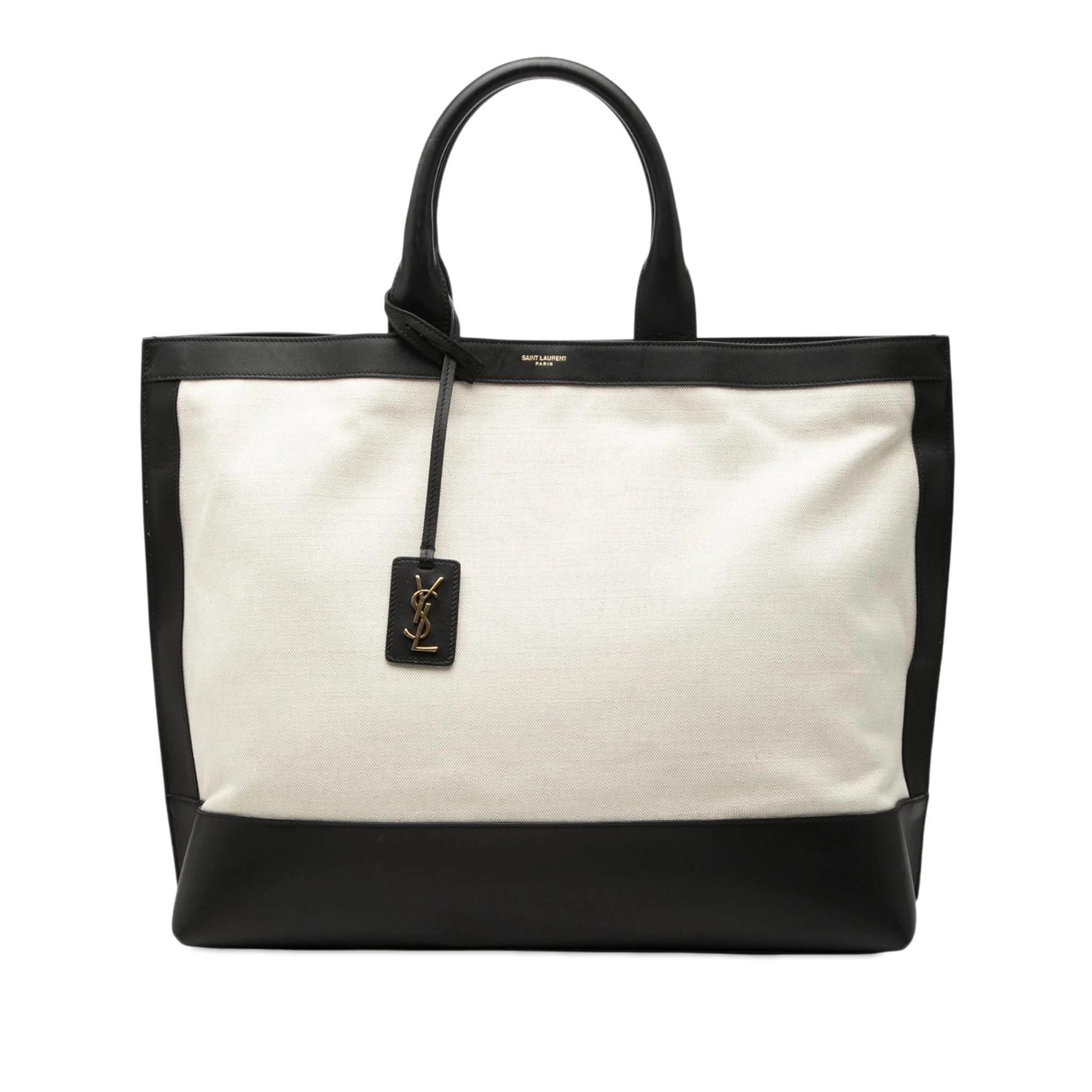 Leather tote