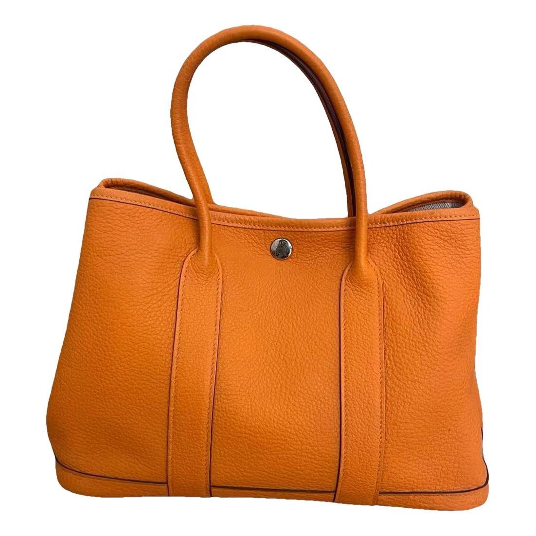 Garden Party leather handbag
