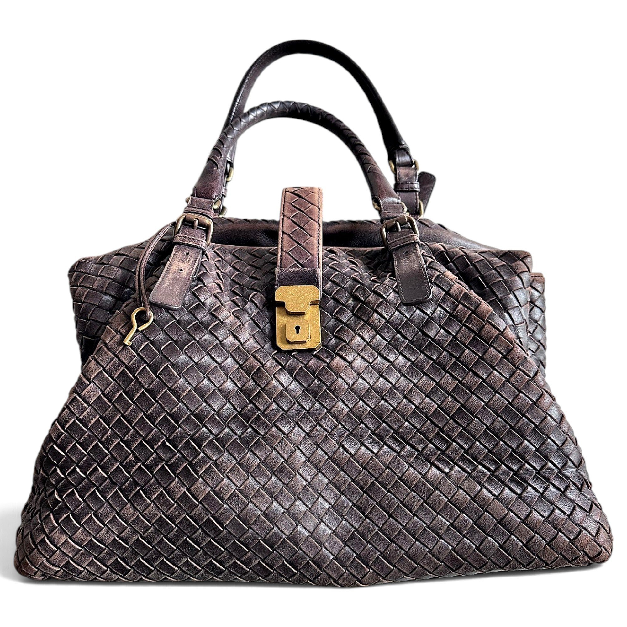 Roma leather handbag