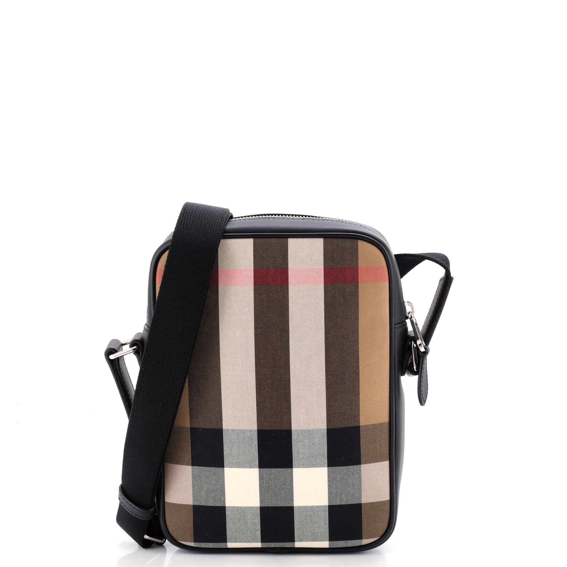 Vertical Paddy Bag Vintage Check Canvas