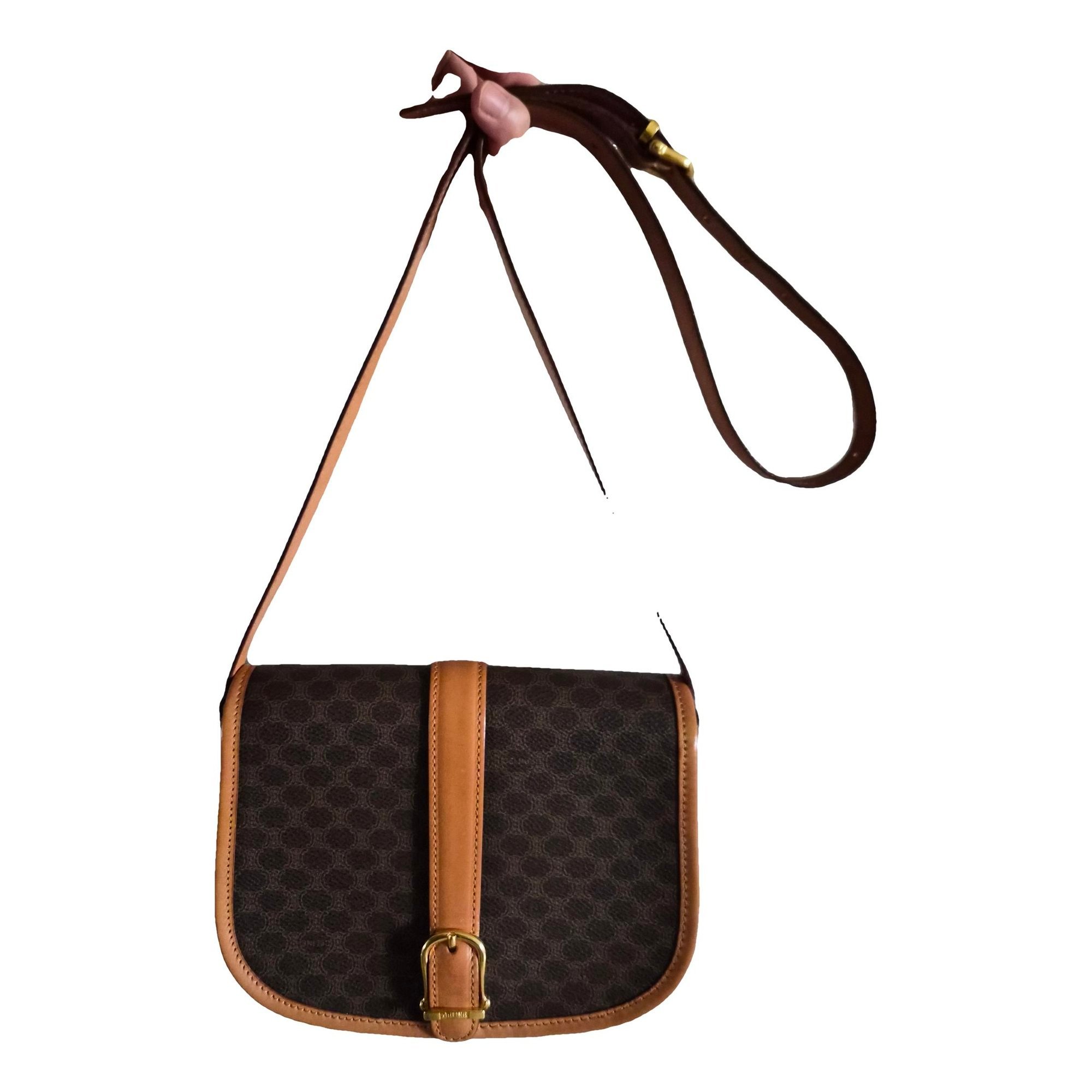 Folco leather crossbody bag