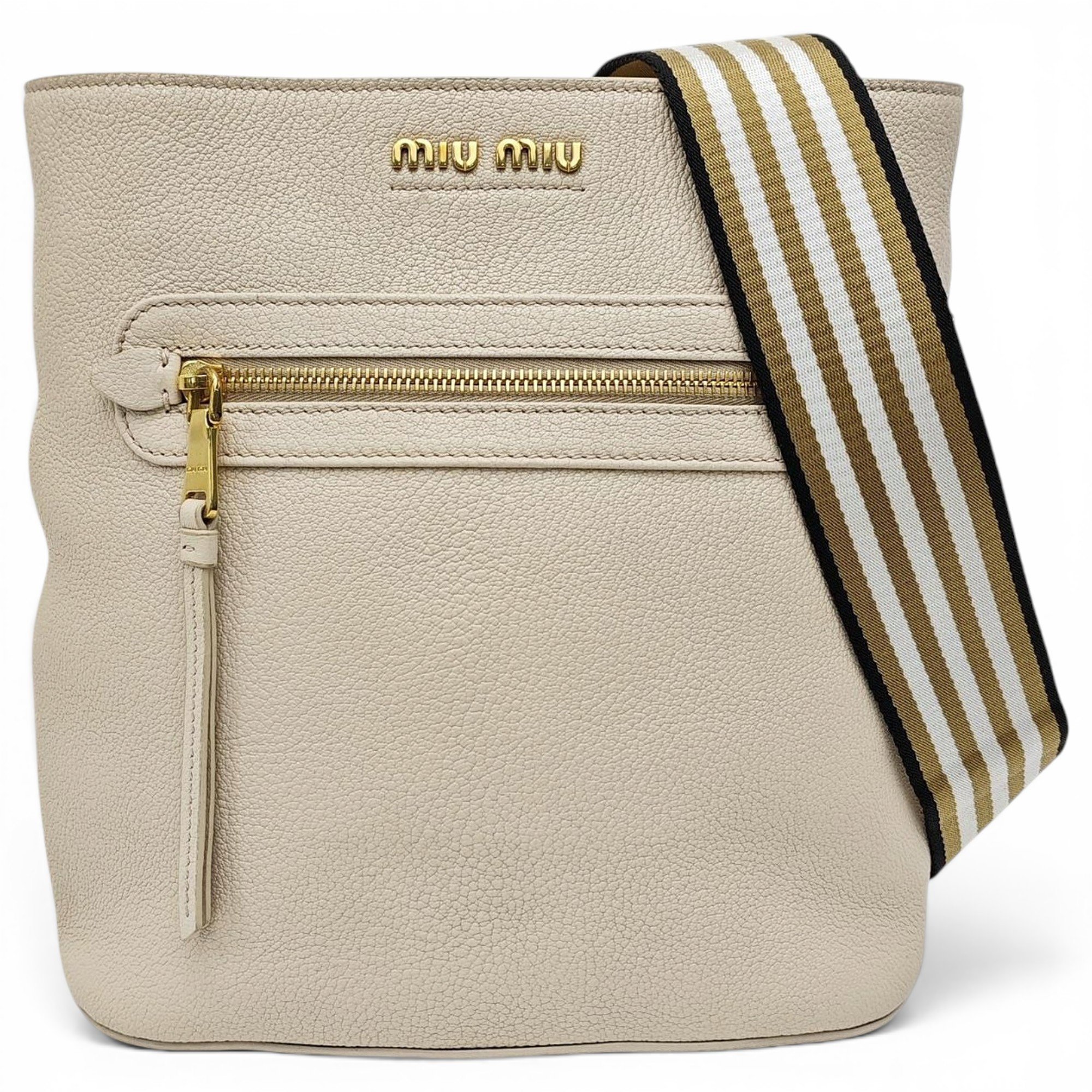 Miu Club leather handbag