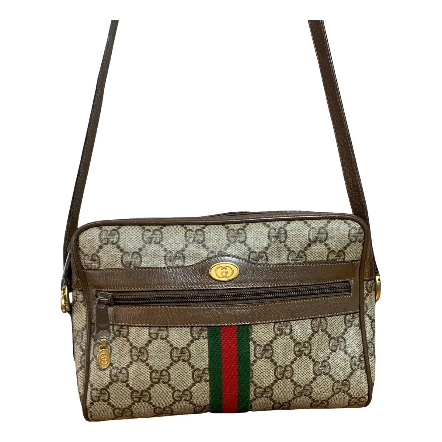 Ophidia cloth crossbody bag