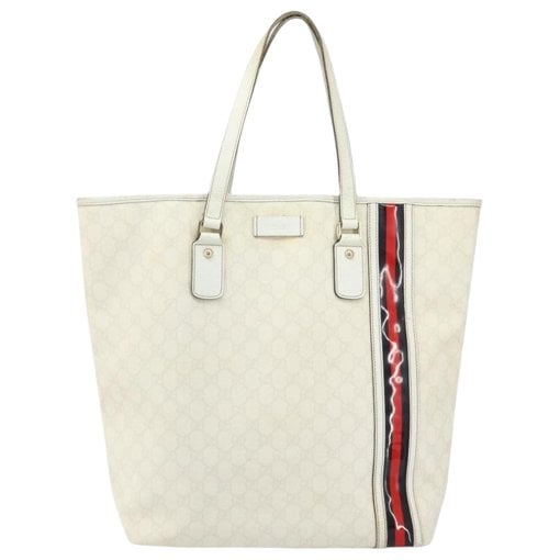 Leather tote