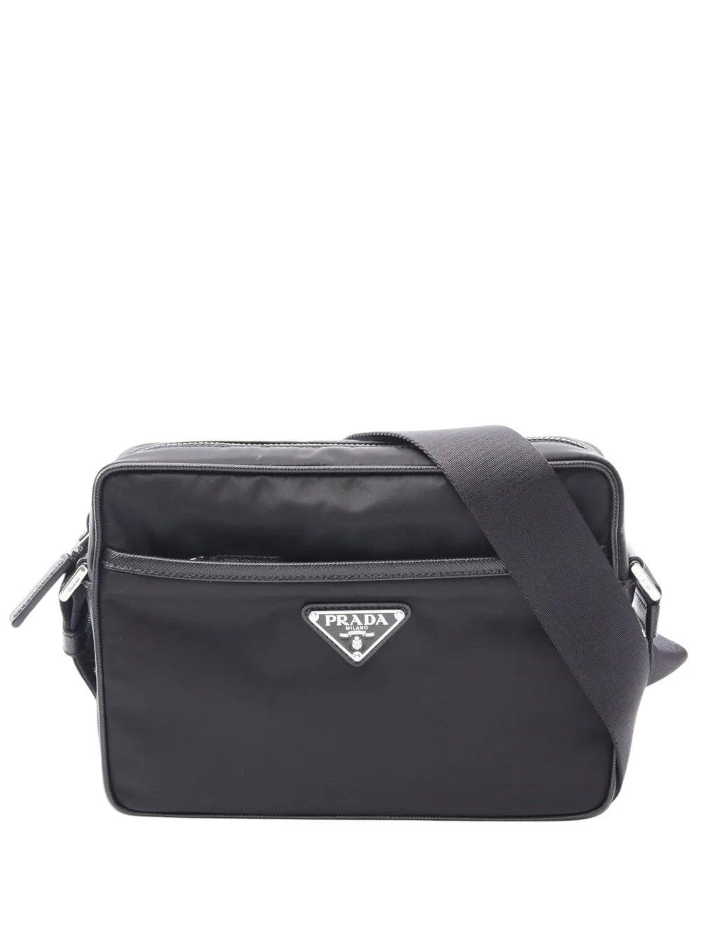 2013-2026 Saffiano Trimmed Tessuto Camera Bag crossbody bag
