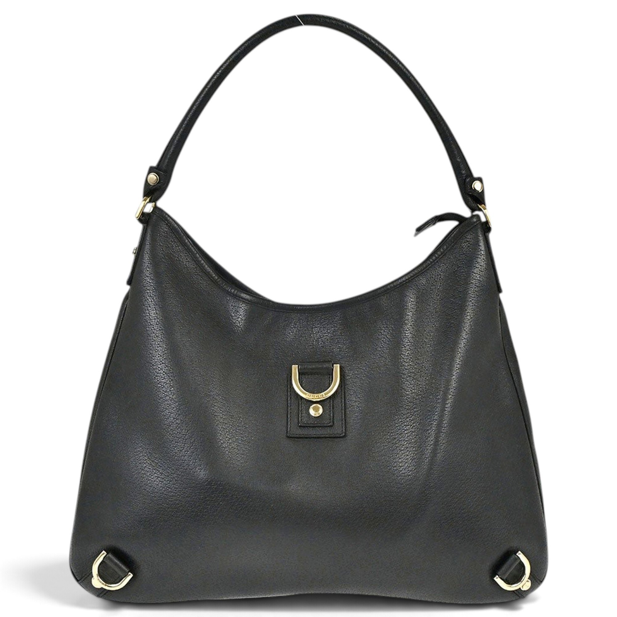D-Ring leather handbag