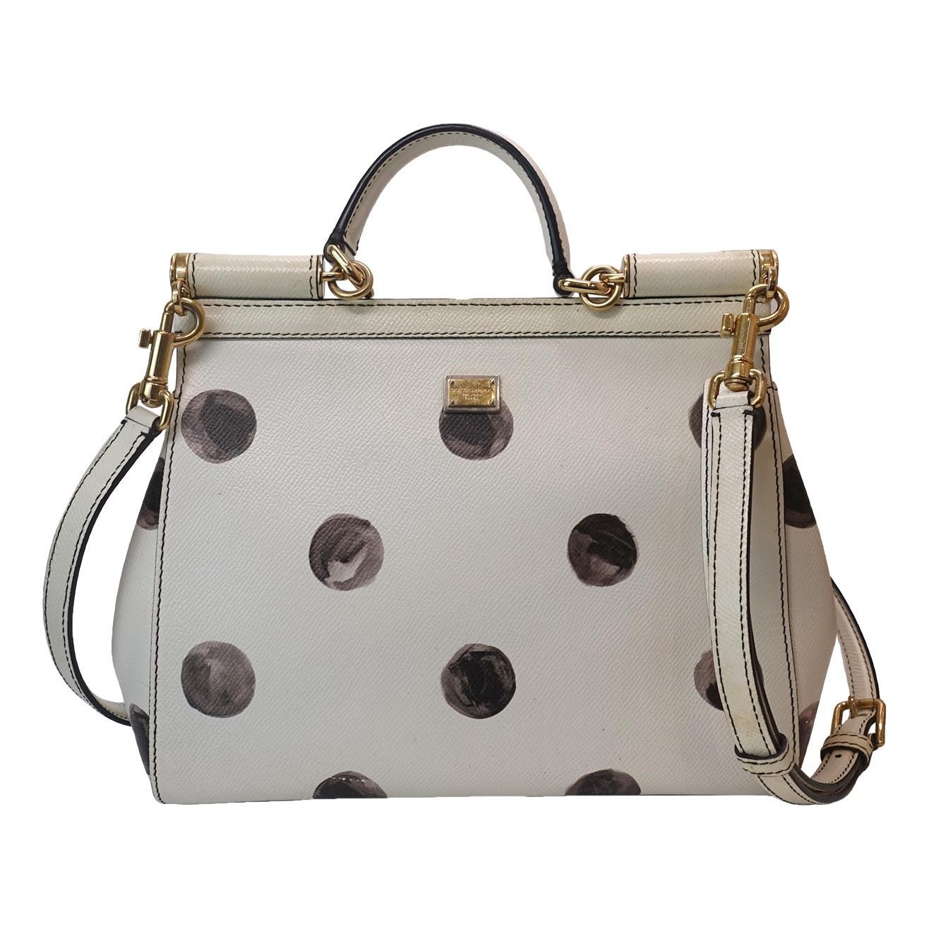 Dolce & Gabbana Sicily leather handbag