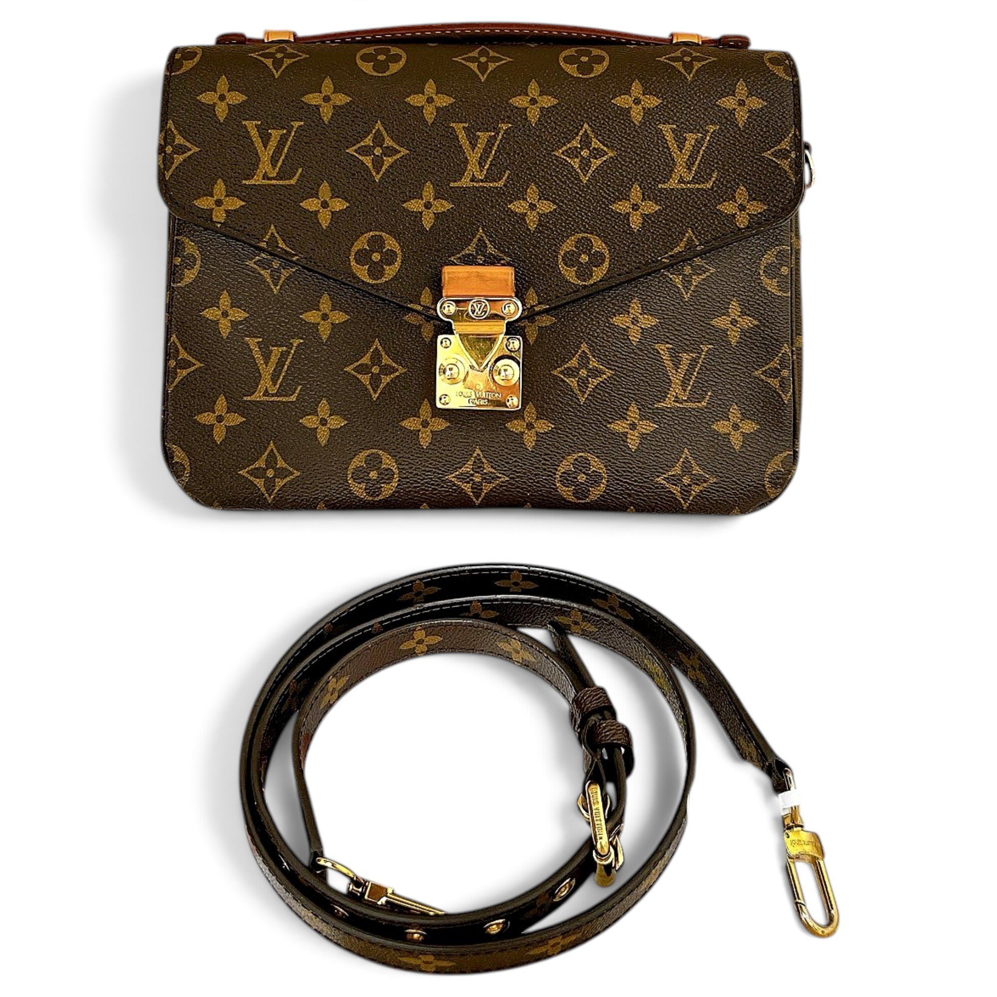 Metis leather crossbody bag
