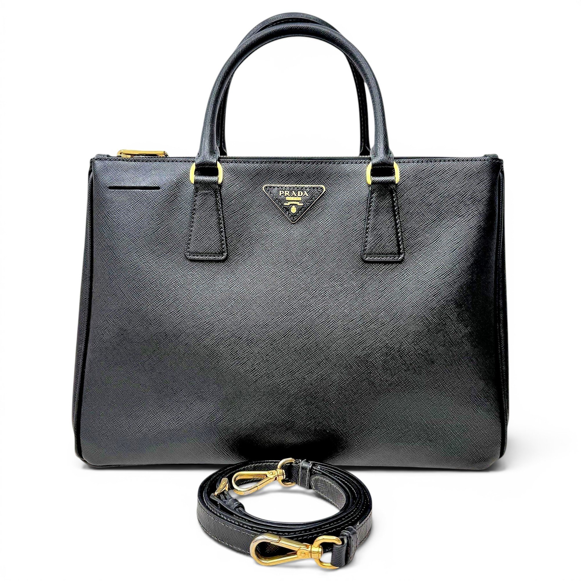 Galleria leather handbag