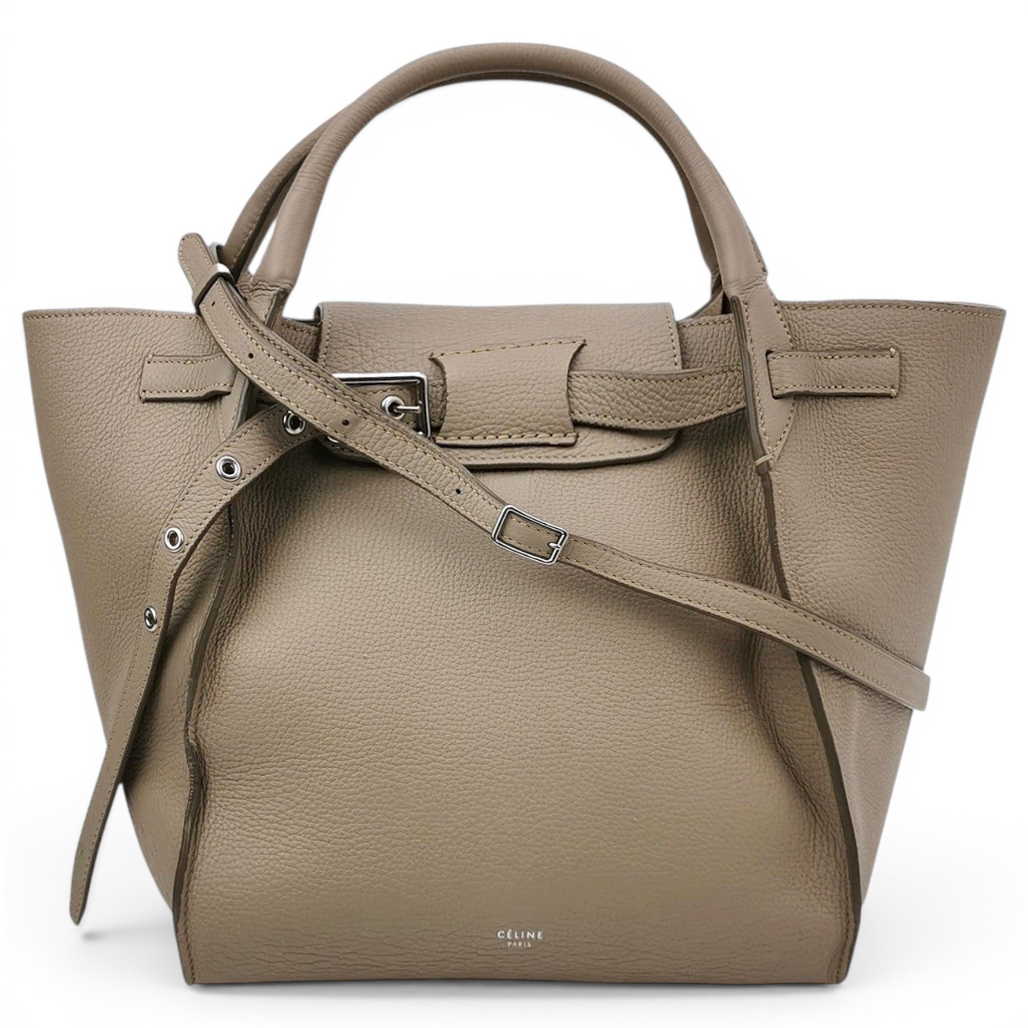 Big Bag leather handbag