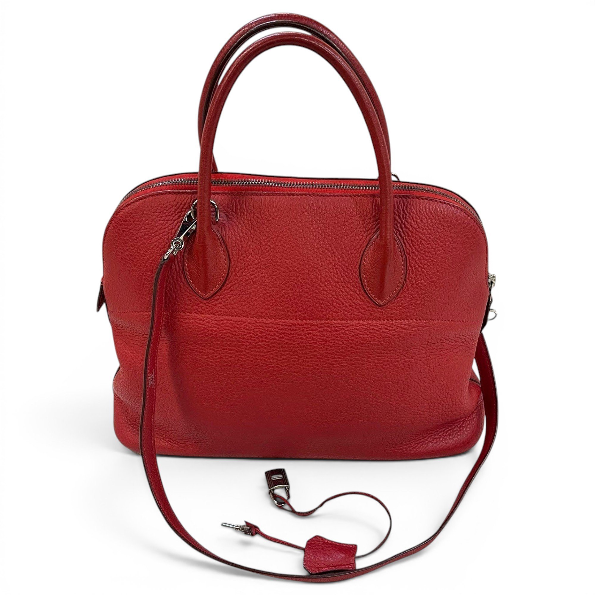 Bolide leather handbag