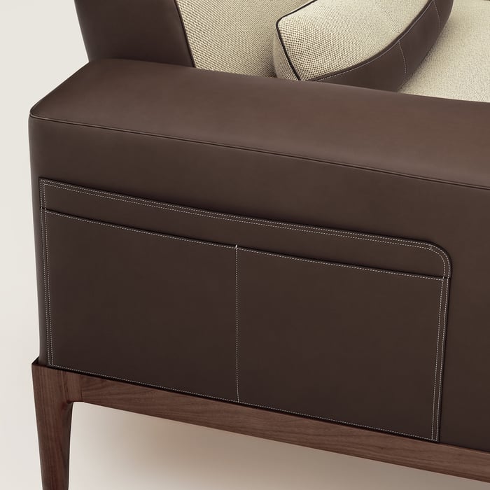 Sofa Sellier 2-seater With Chaise Lounge