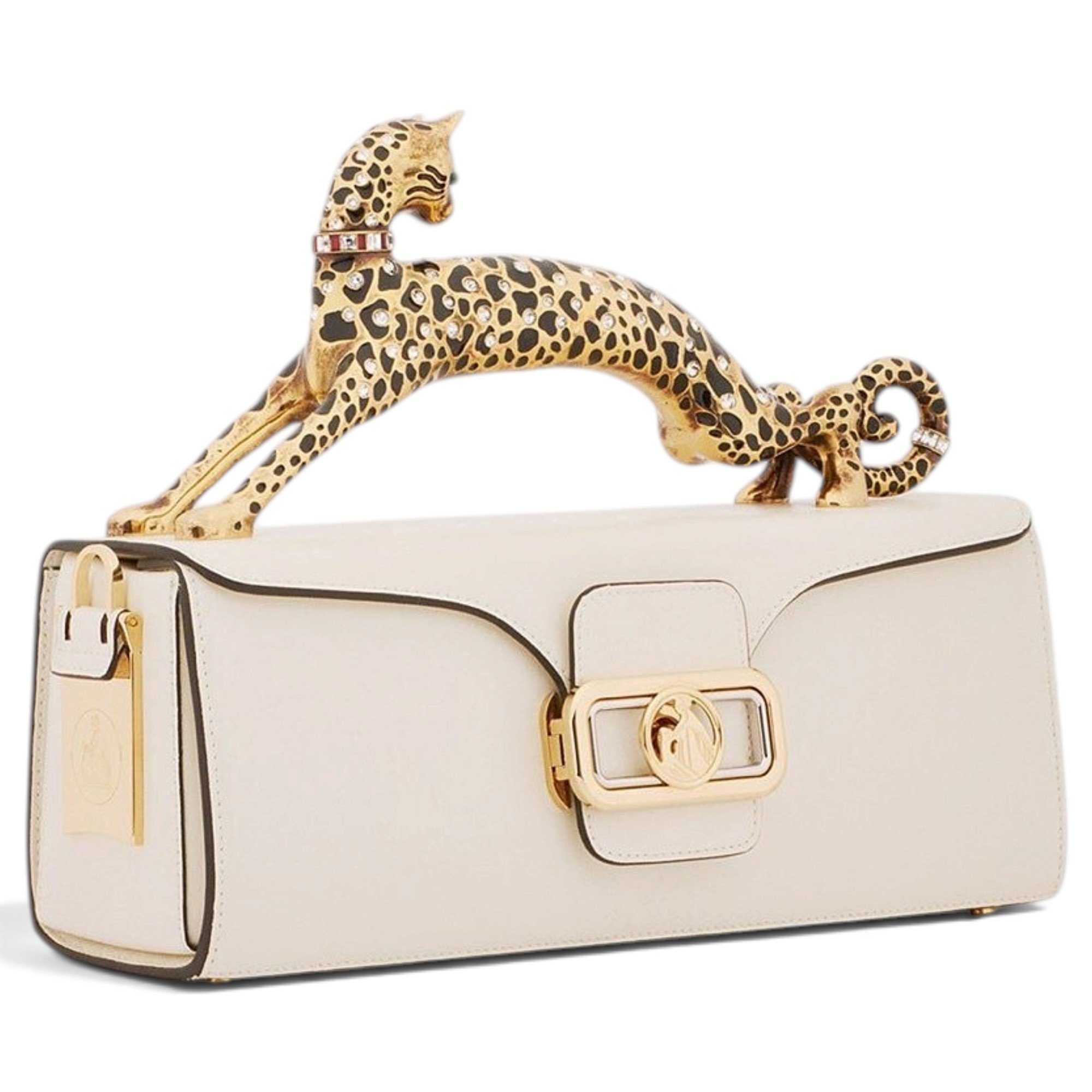 Lanvin Pencil Chat leather handbag
