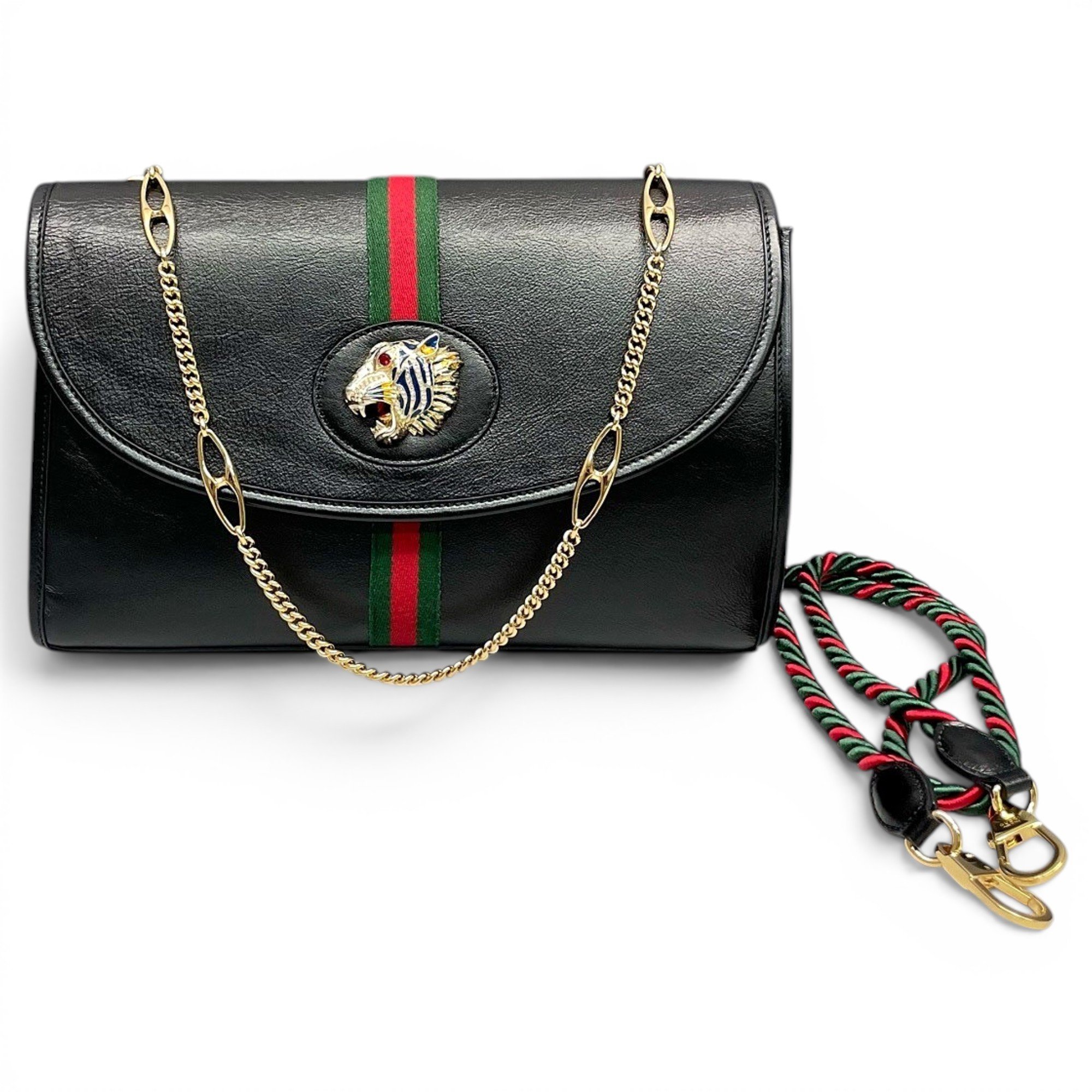 Rajah leather handbag