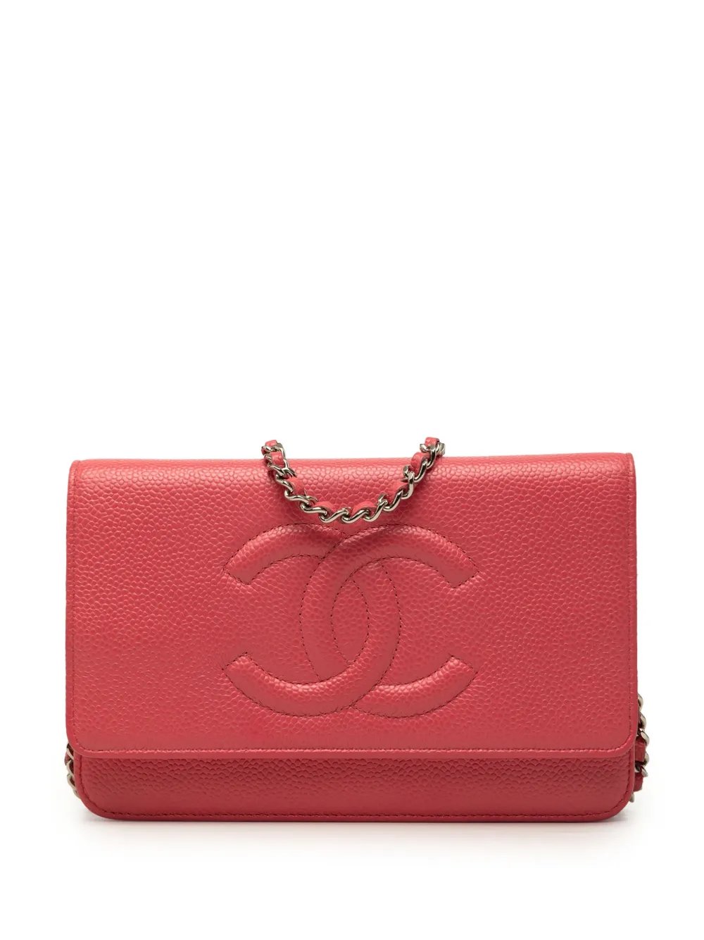 2016-2017 CC Caviar Wallet On Chain crossbody bag