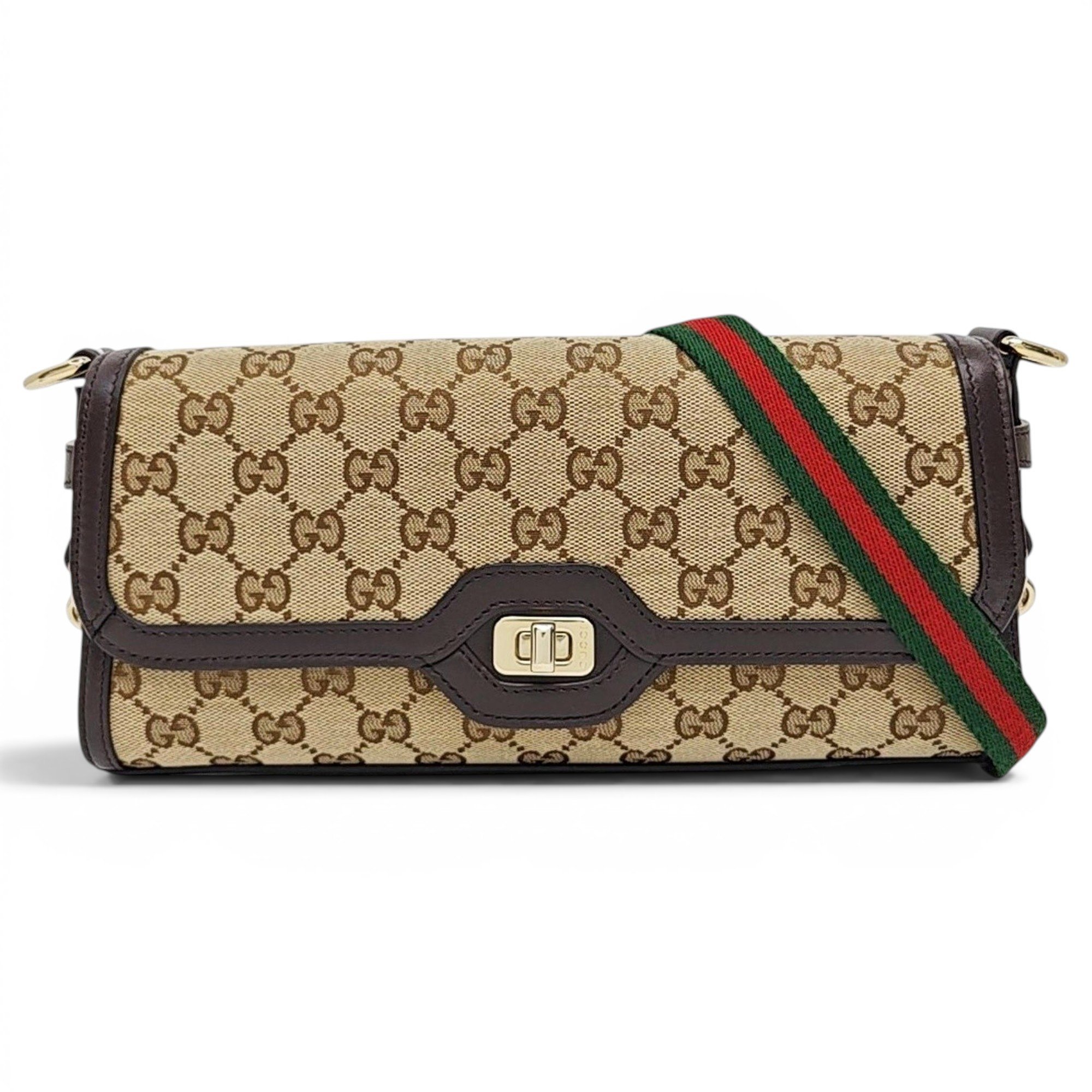 Horsebit Chain cloth handbag