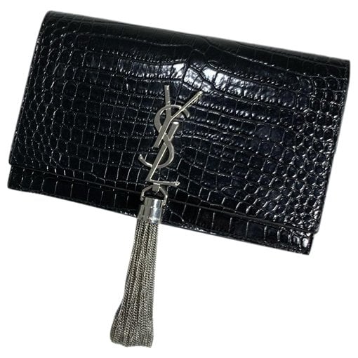 Pompom Kate leather handbag