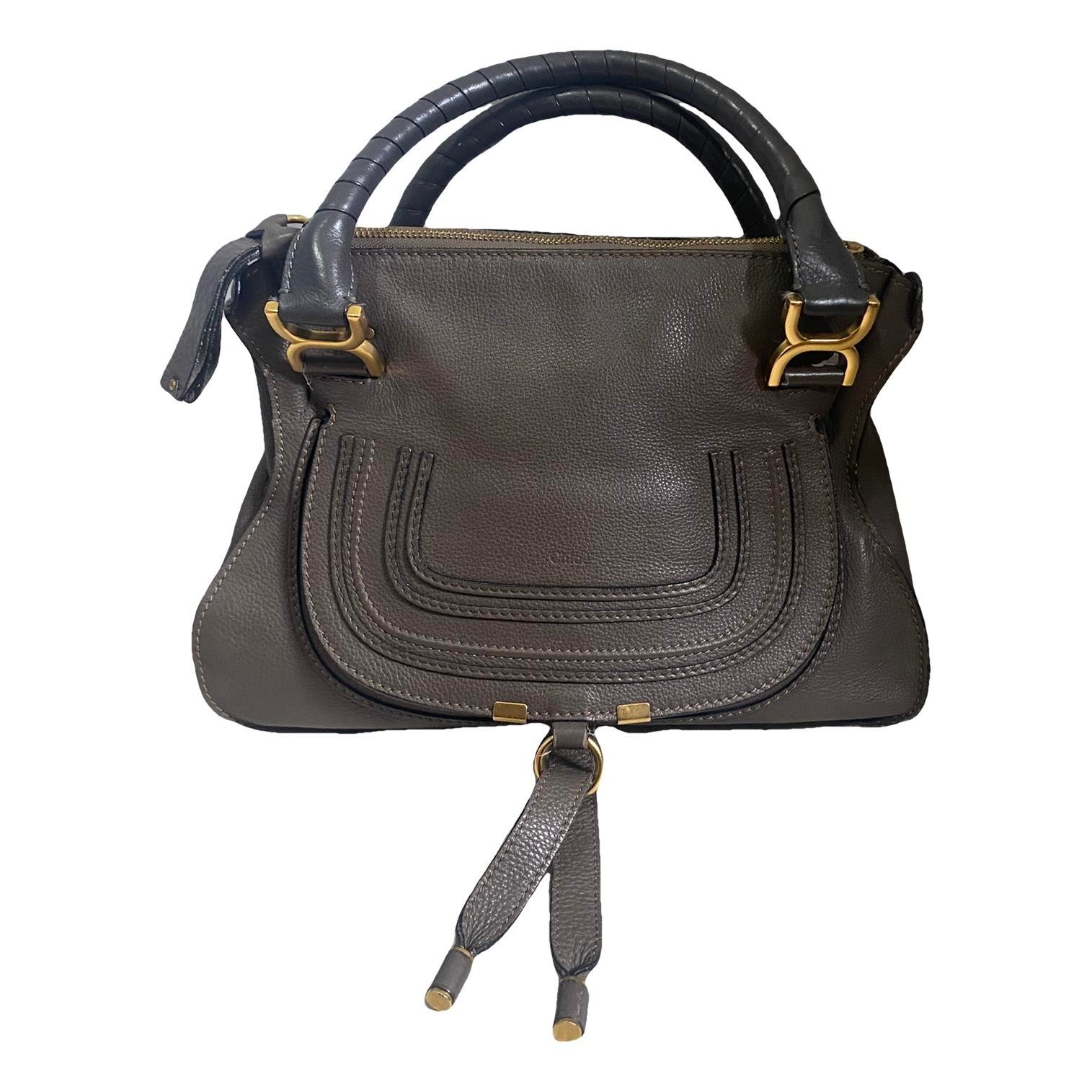 Marcie leather handbag