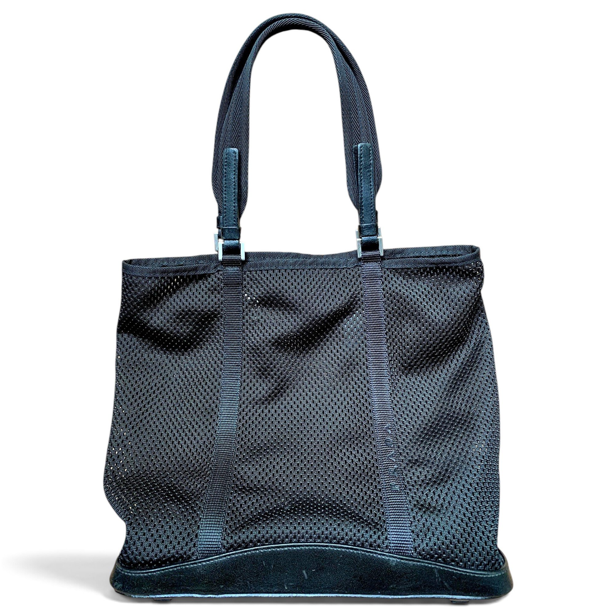 Leather tote