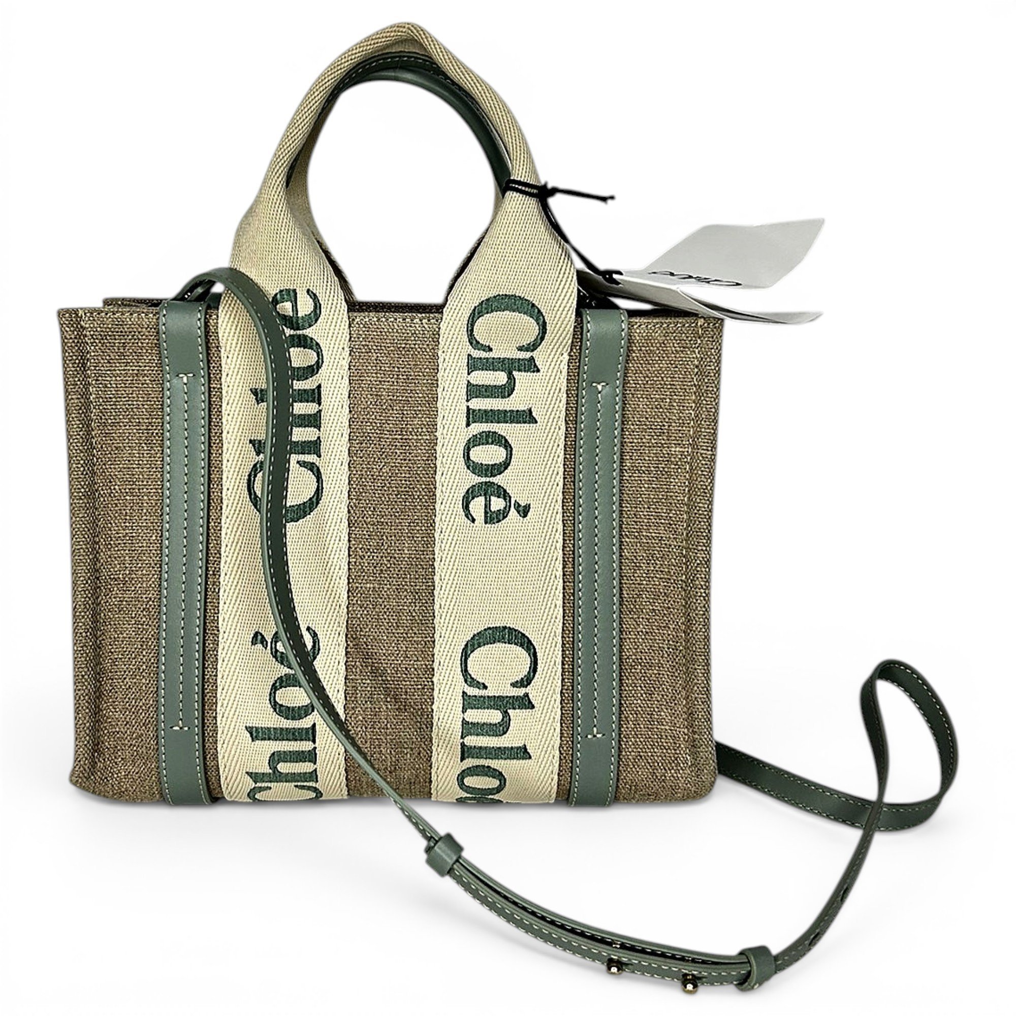 Woody cloth tote