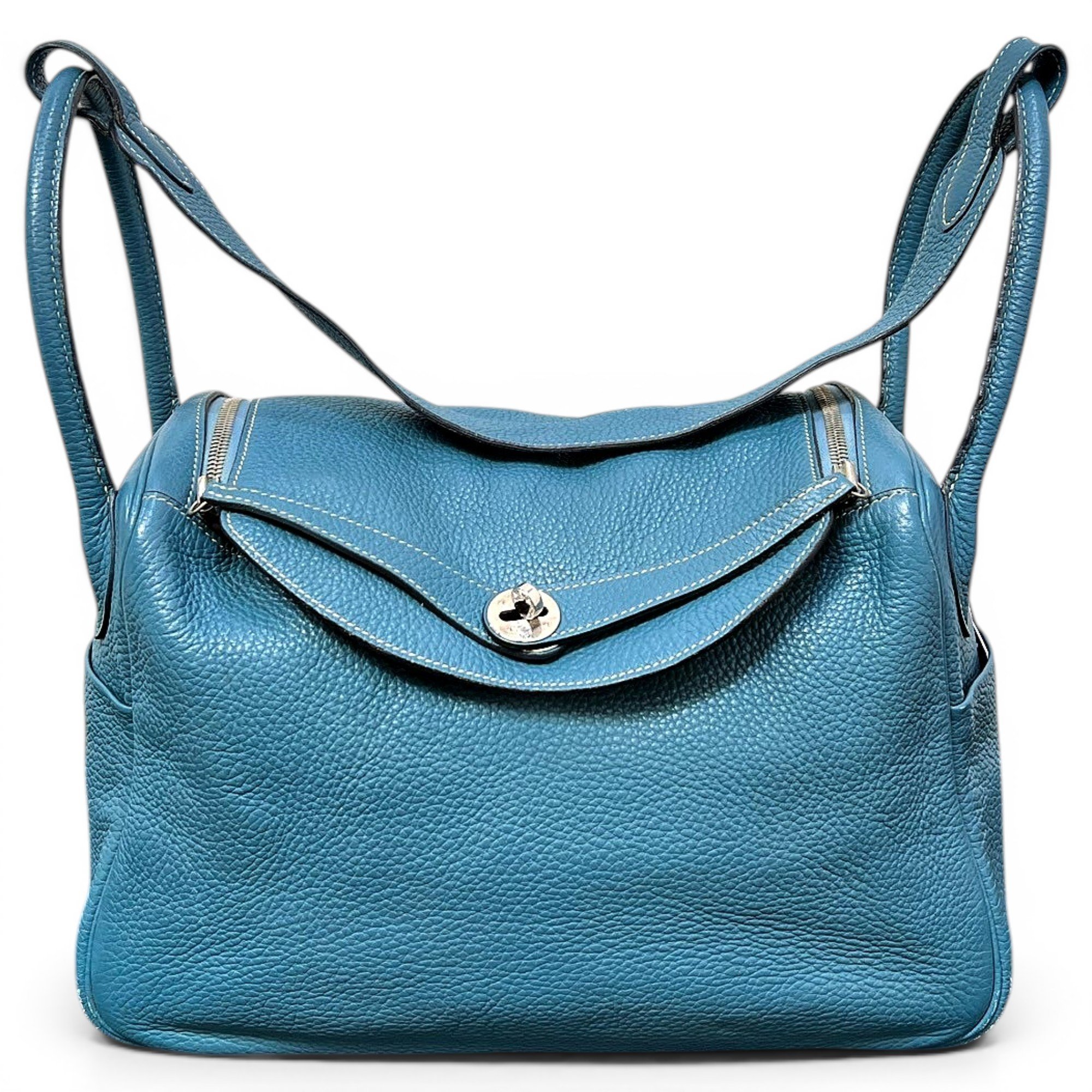 Lindy leather handbag