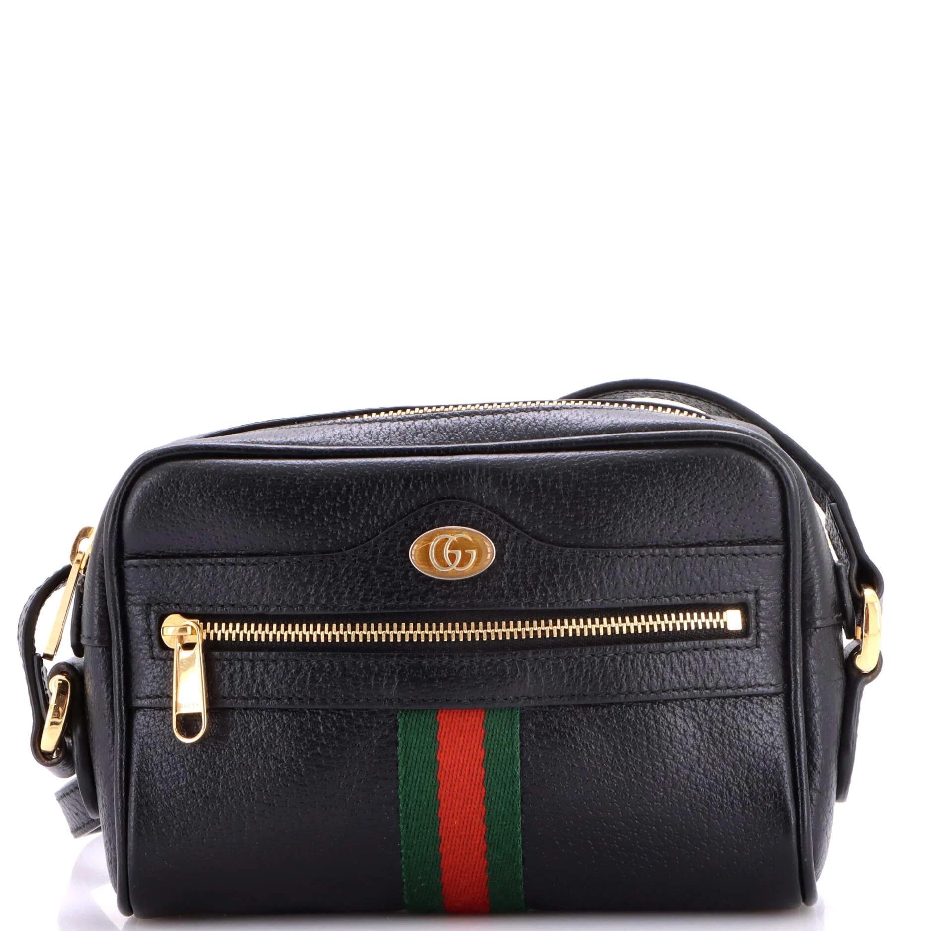 Leather crossbody bag