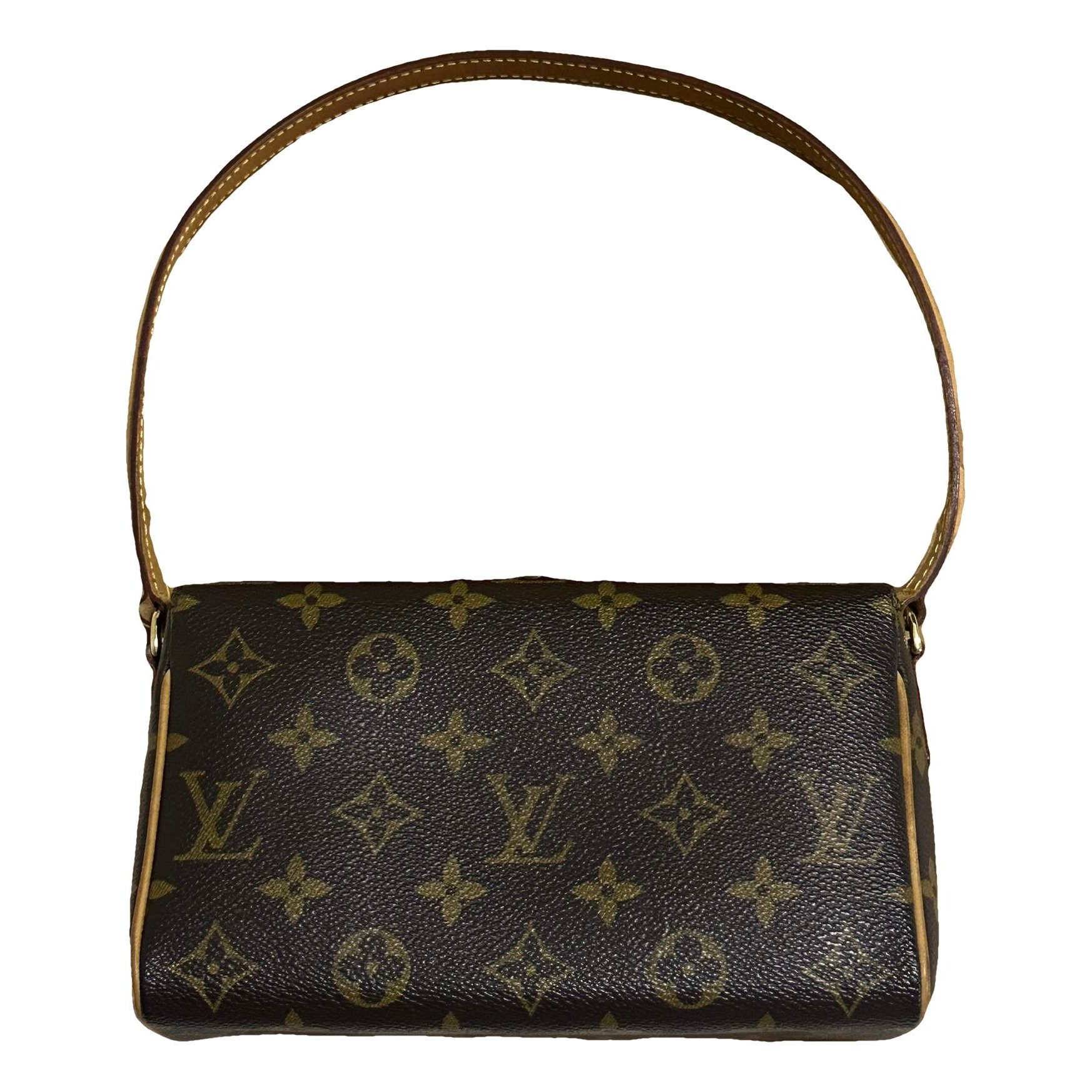 Recital leather handbag