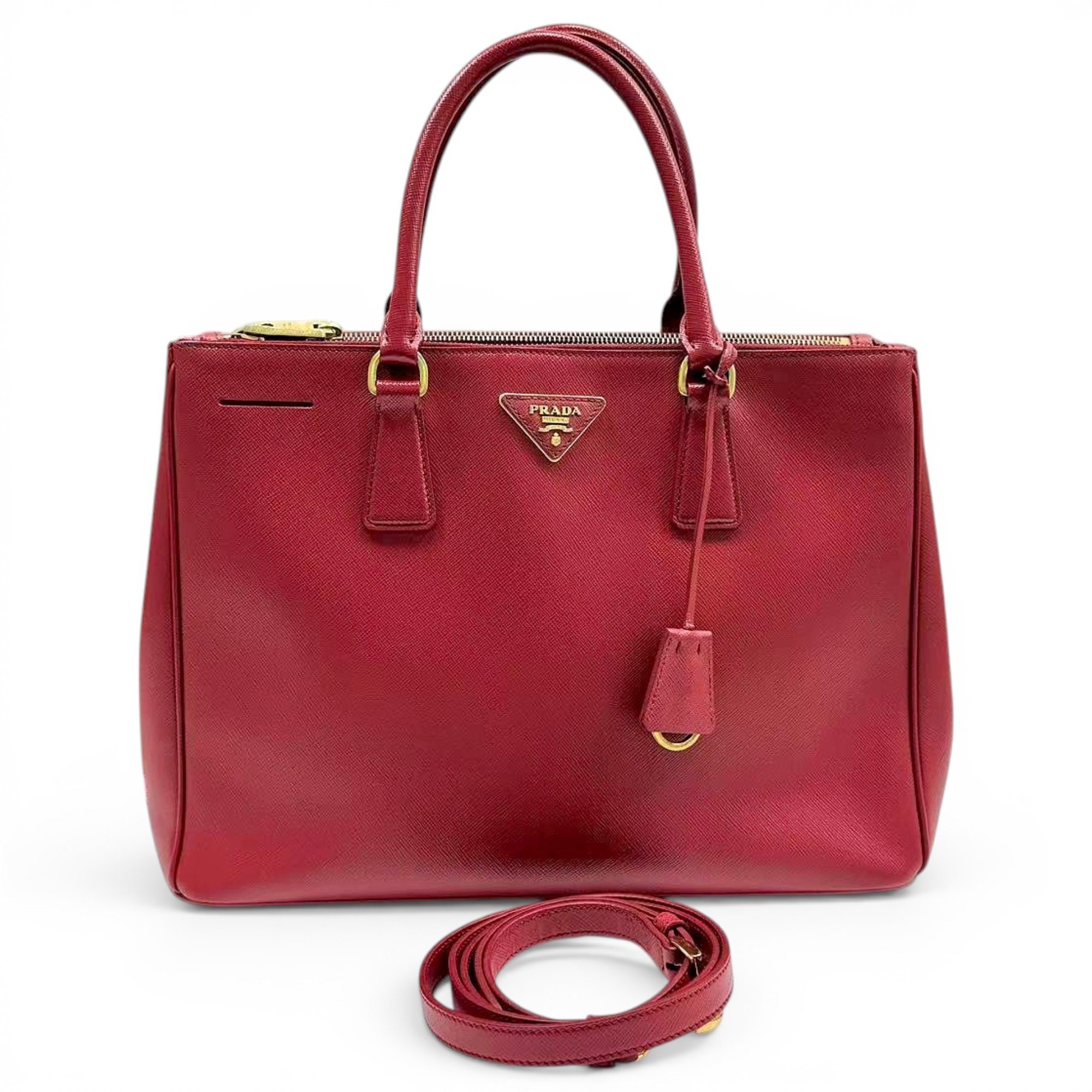 Galleria leather handbag