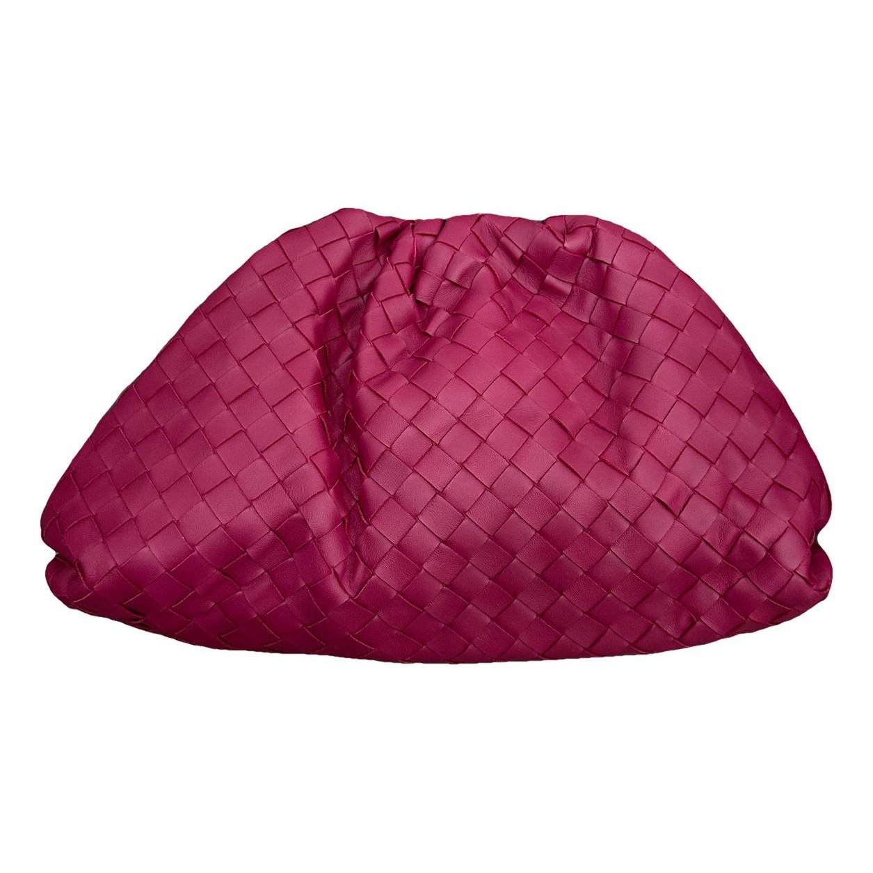 Pouch leather handbag