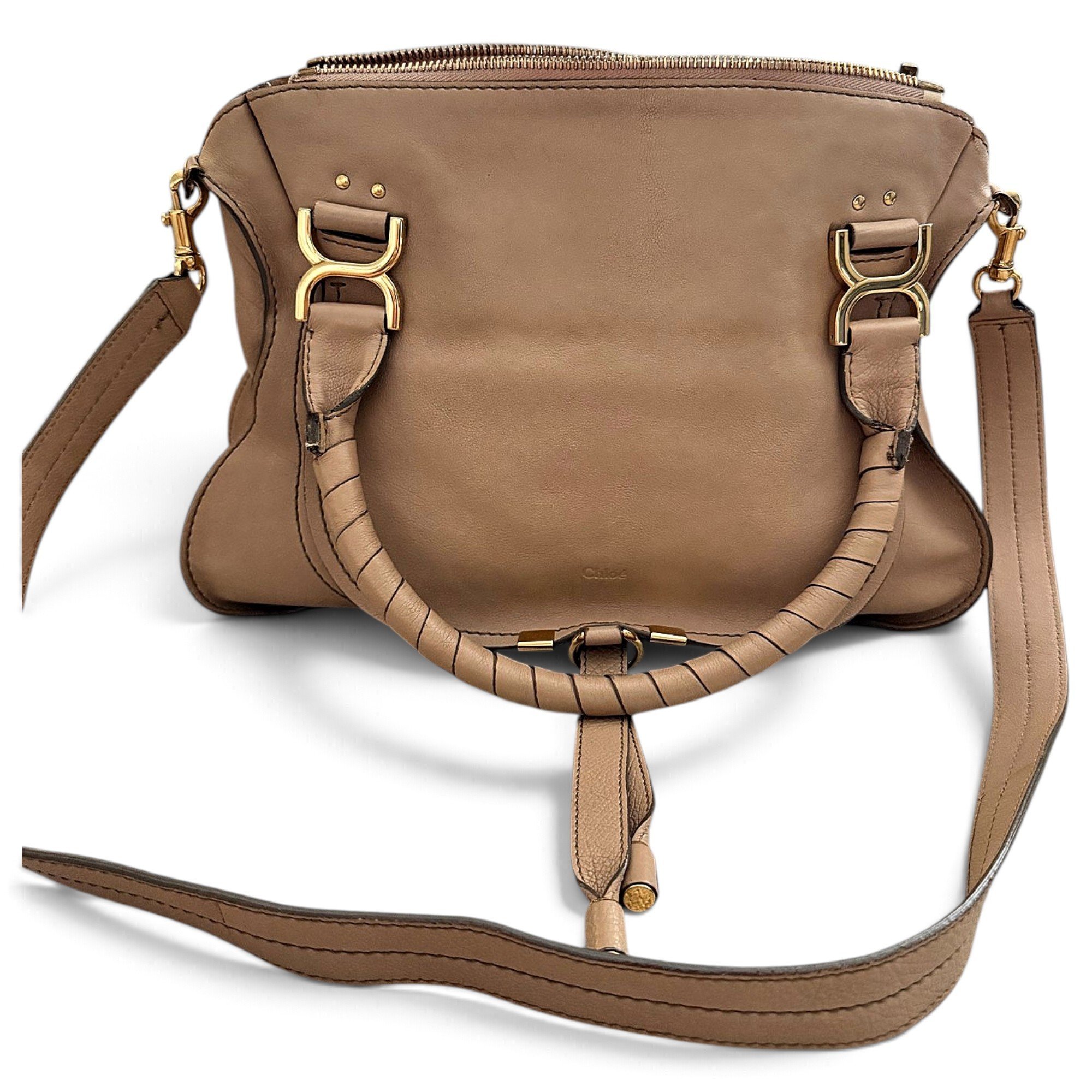 Marcie leather handbag
