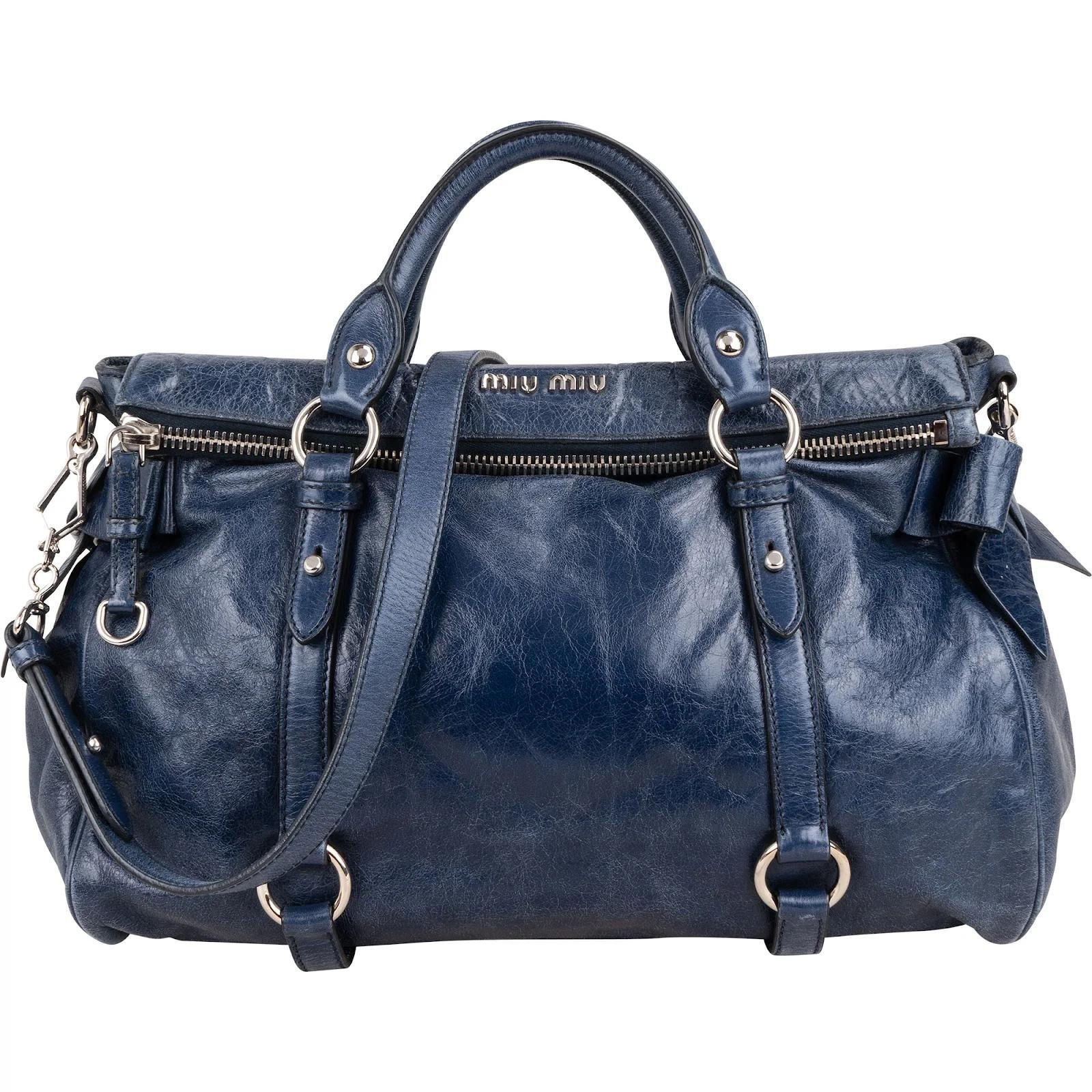 Vitello leather crossbody bag