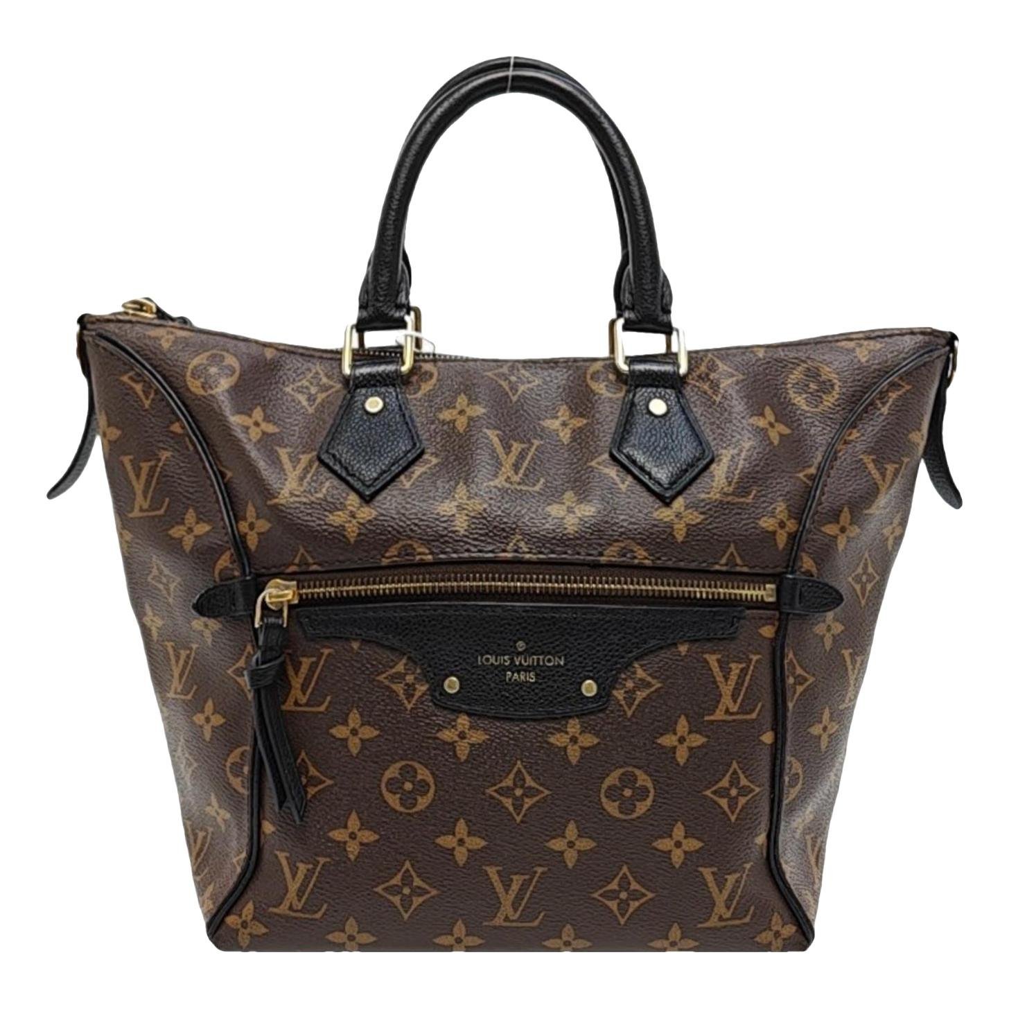 Tournelle leather handbag