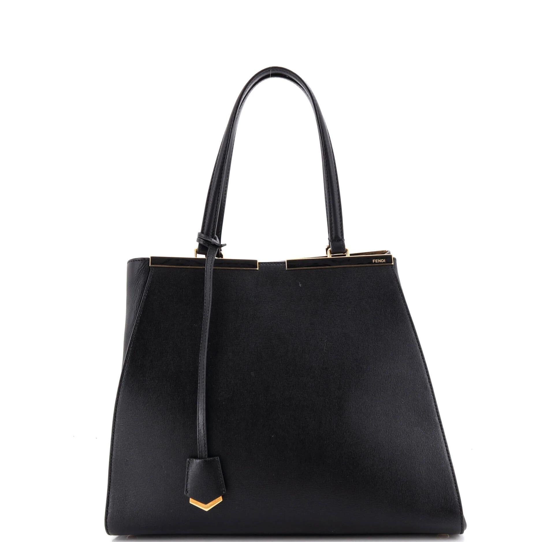 Leather tote
