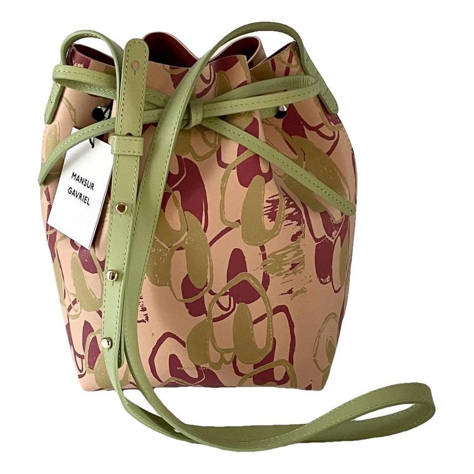Mansur Gavriel Bucket leather crossbody bag