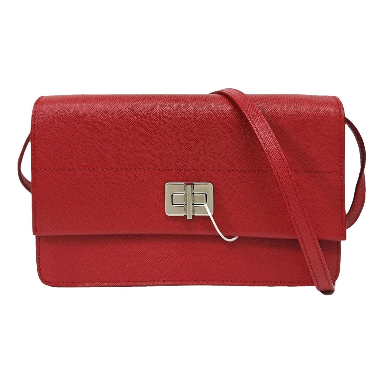 Leather handbag