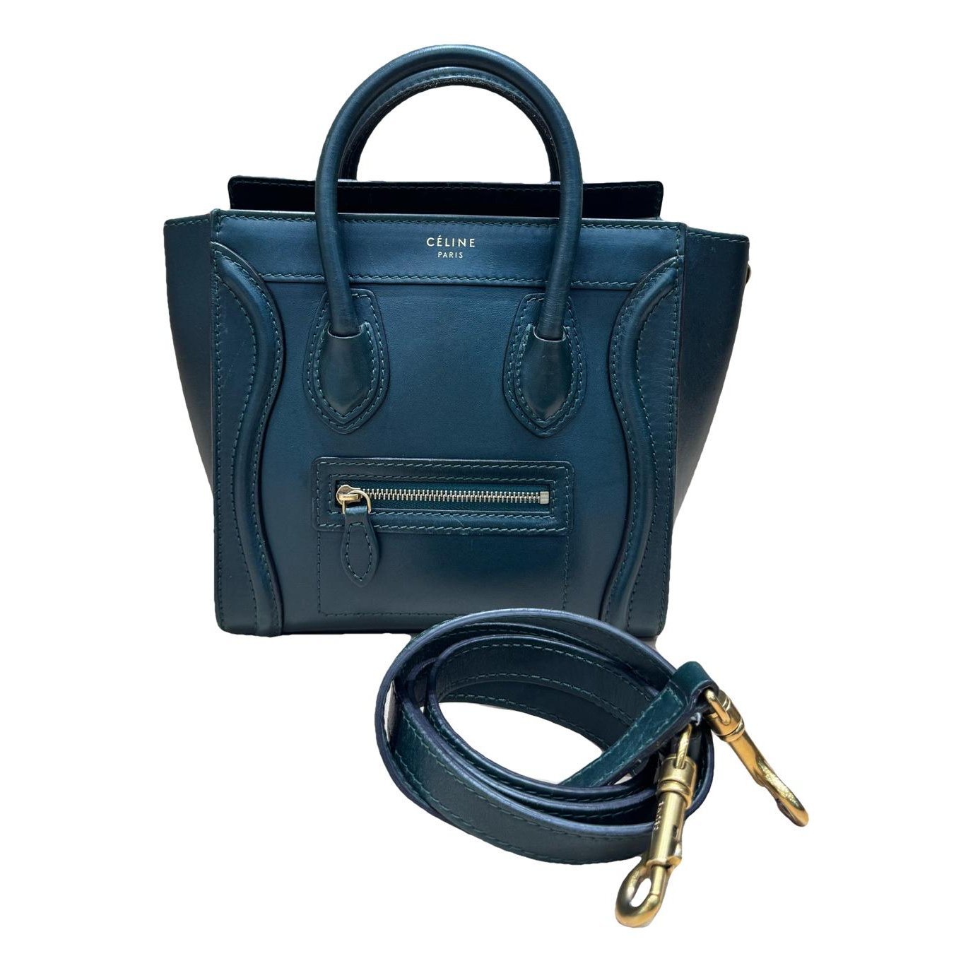Nano Luggage leather handbag