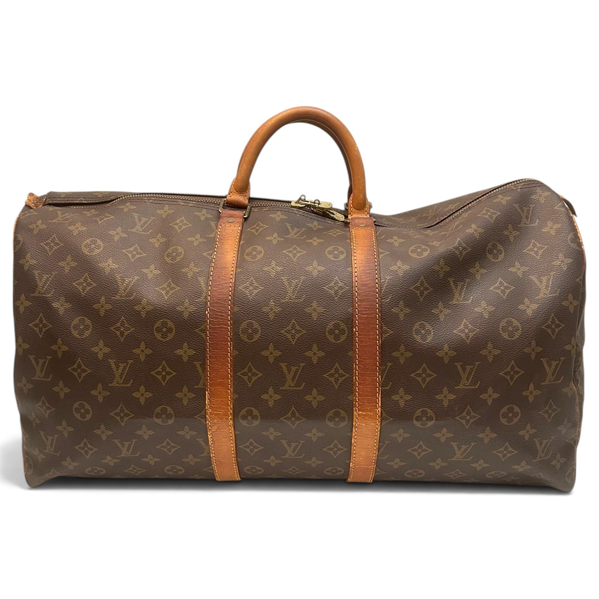 Keepall leather 48h bag